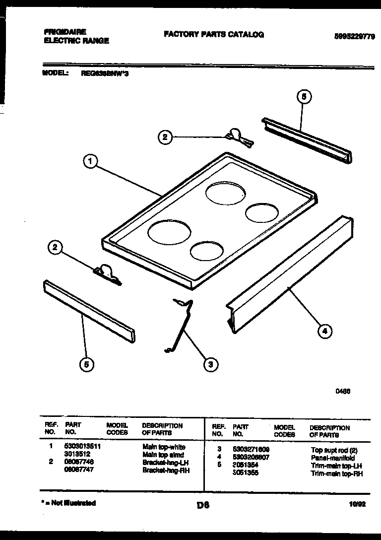 04 - COOKTOP PARTS