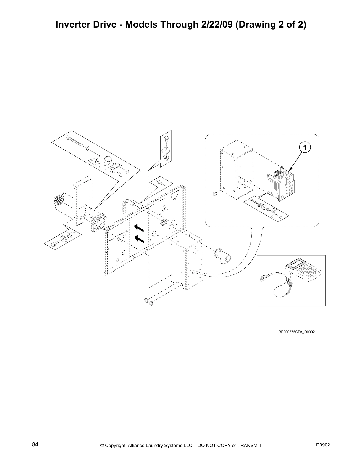 Inverter Drive - Models Through 2/22/09 (Drawing 2 of 2)