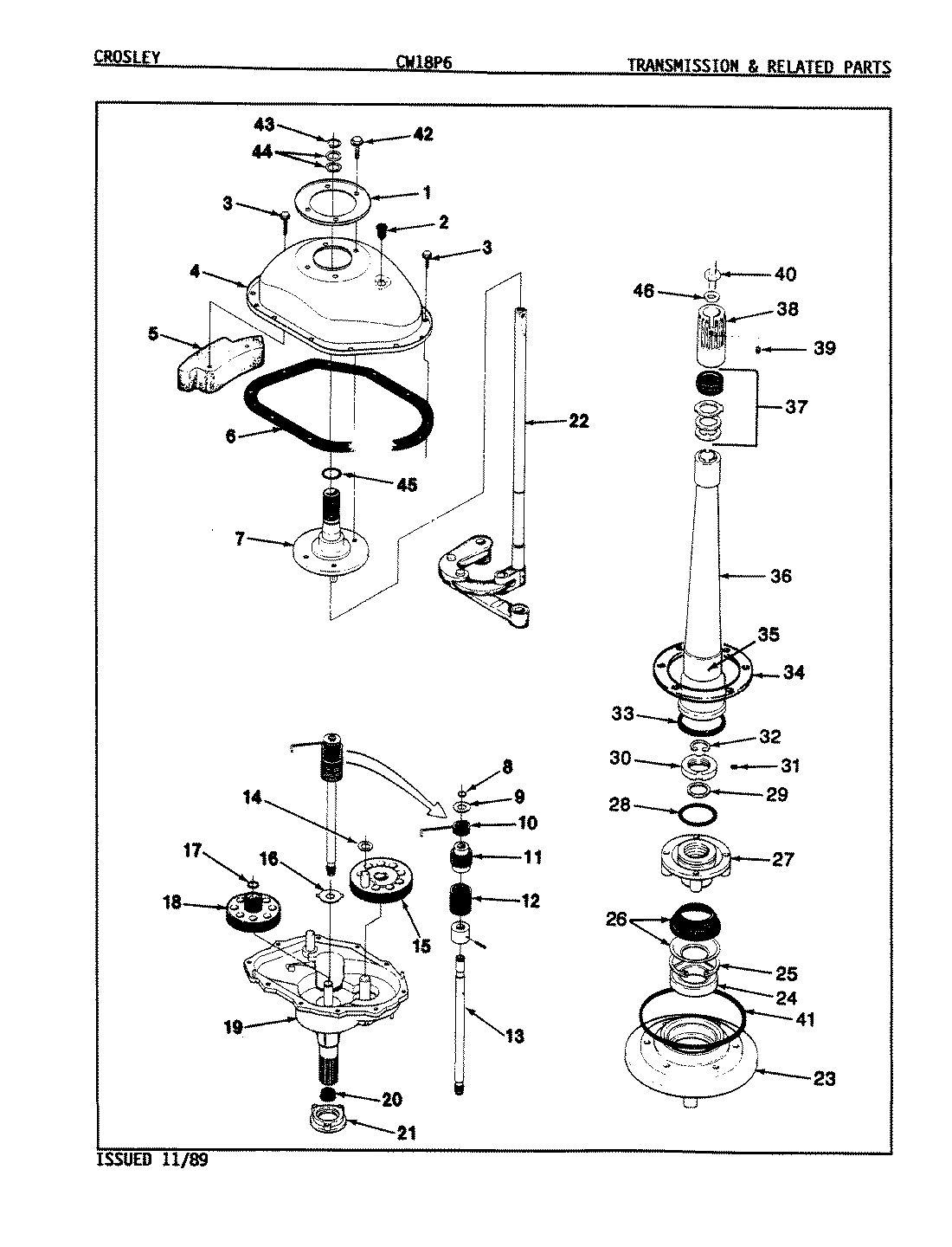 10 - TRANSMISSION & RELATED PARTS