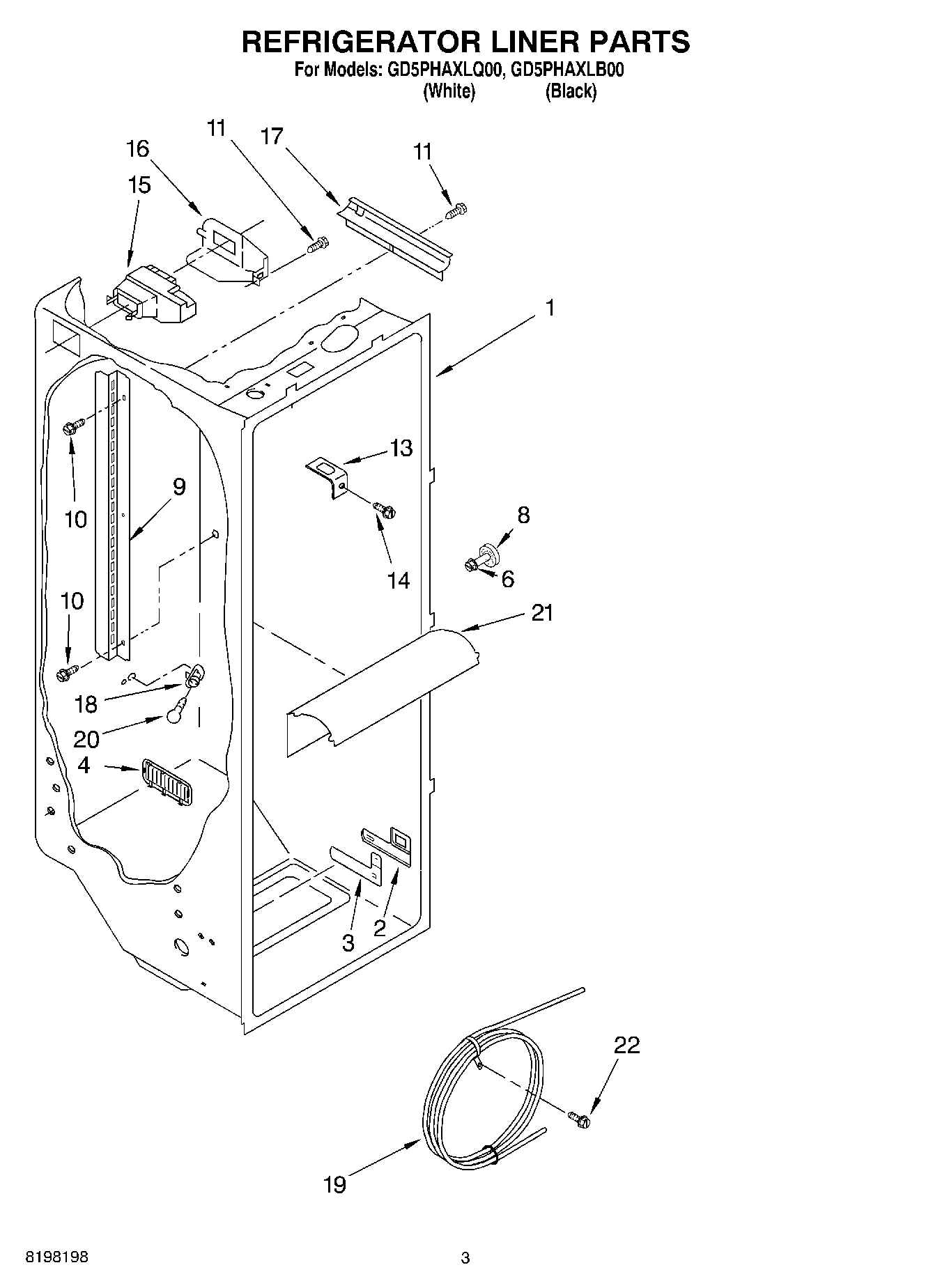 02 - REFRIGERATOR LINER