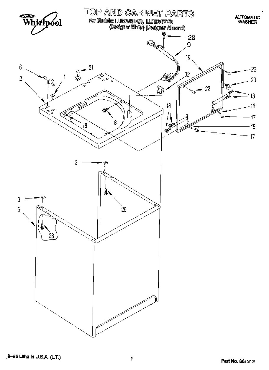 01 - TOP AND CABINET