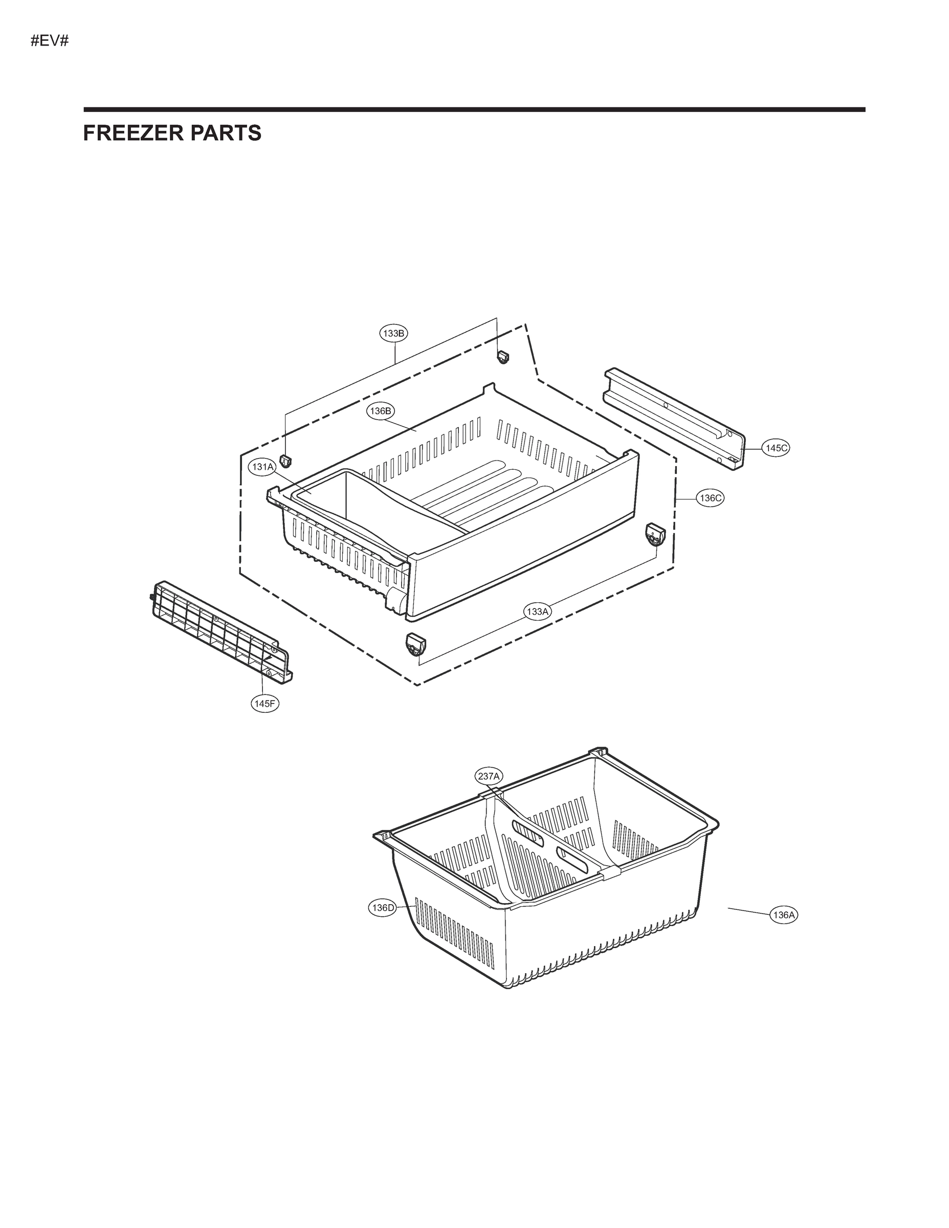 FREEZER PARTS