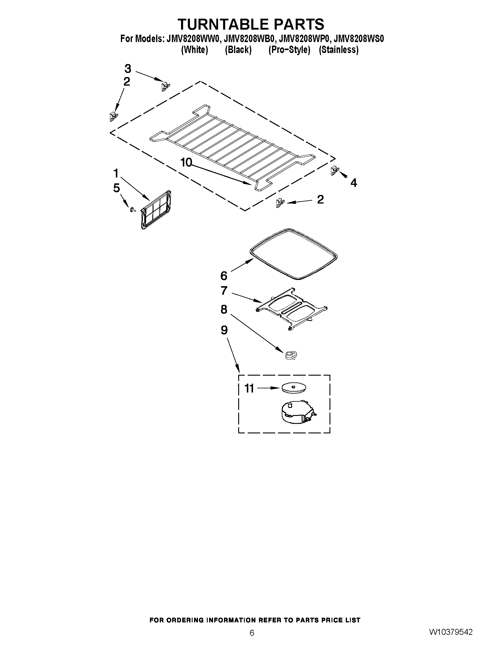 05 - TURNTABLE PARTS