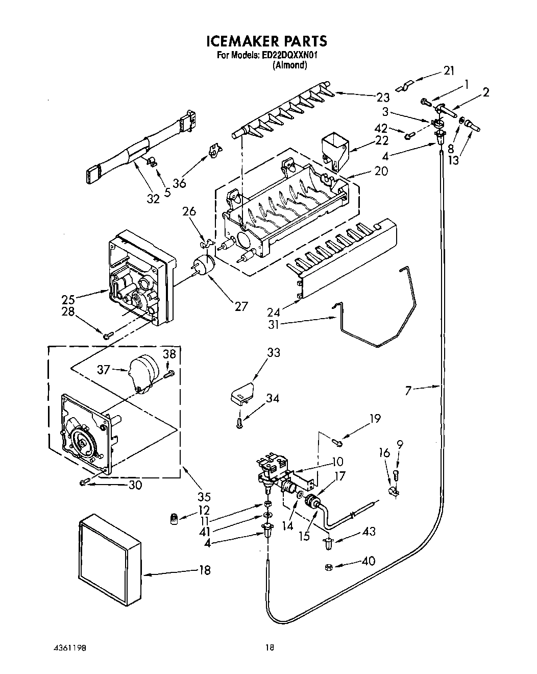12 - ICEMAKER, LIT/OPTIONAL