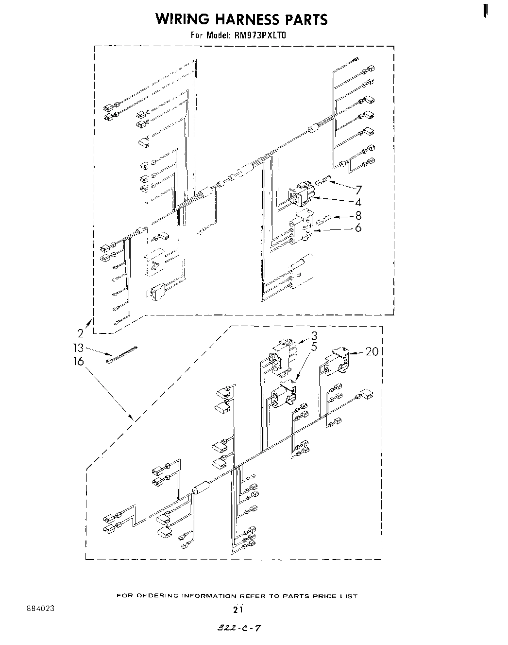 12 - WIRING HARNESS , LITERATURE AND OPTIONAL