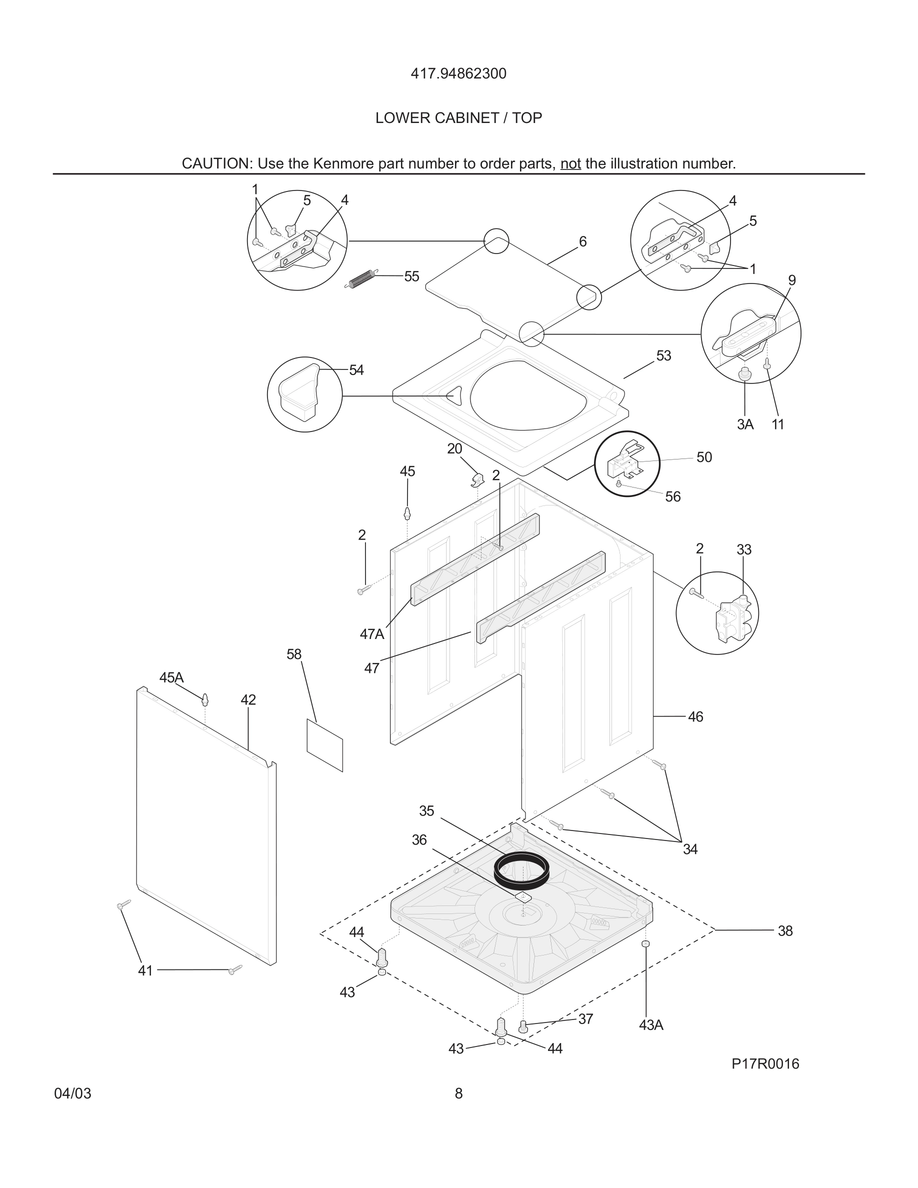 09 - LOWER CABINET / TOP