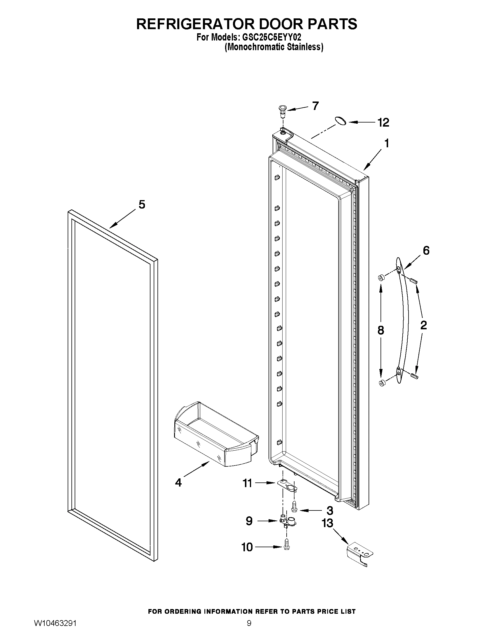 06 - REFRIGERATOR DOOR PARTS