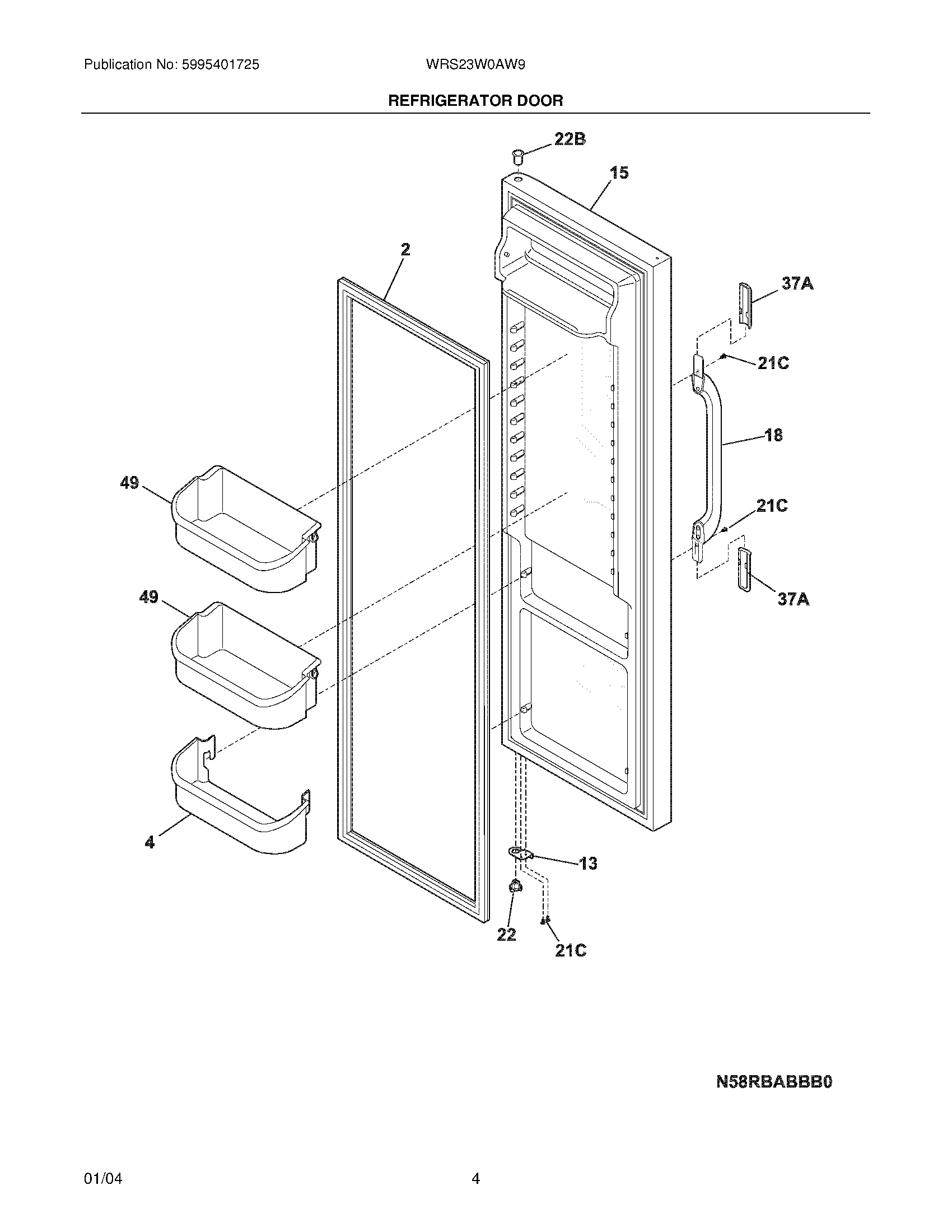 05 - REFRIGERATOR DOOR