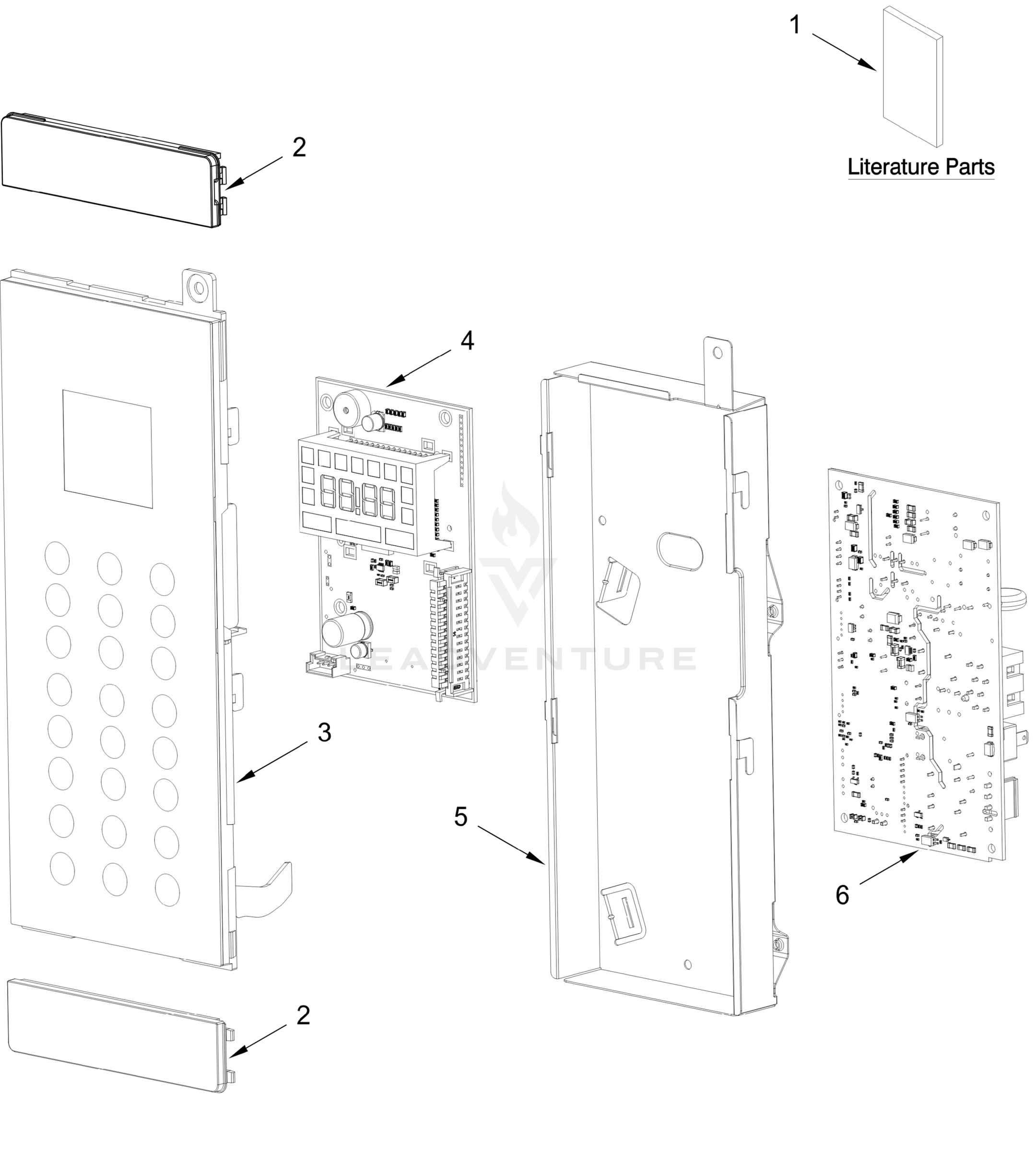 CONTROL PANEL PARTS