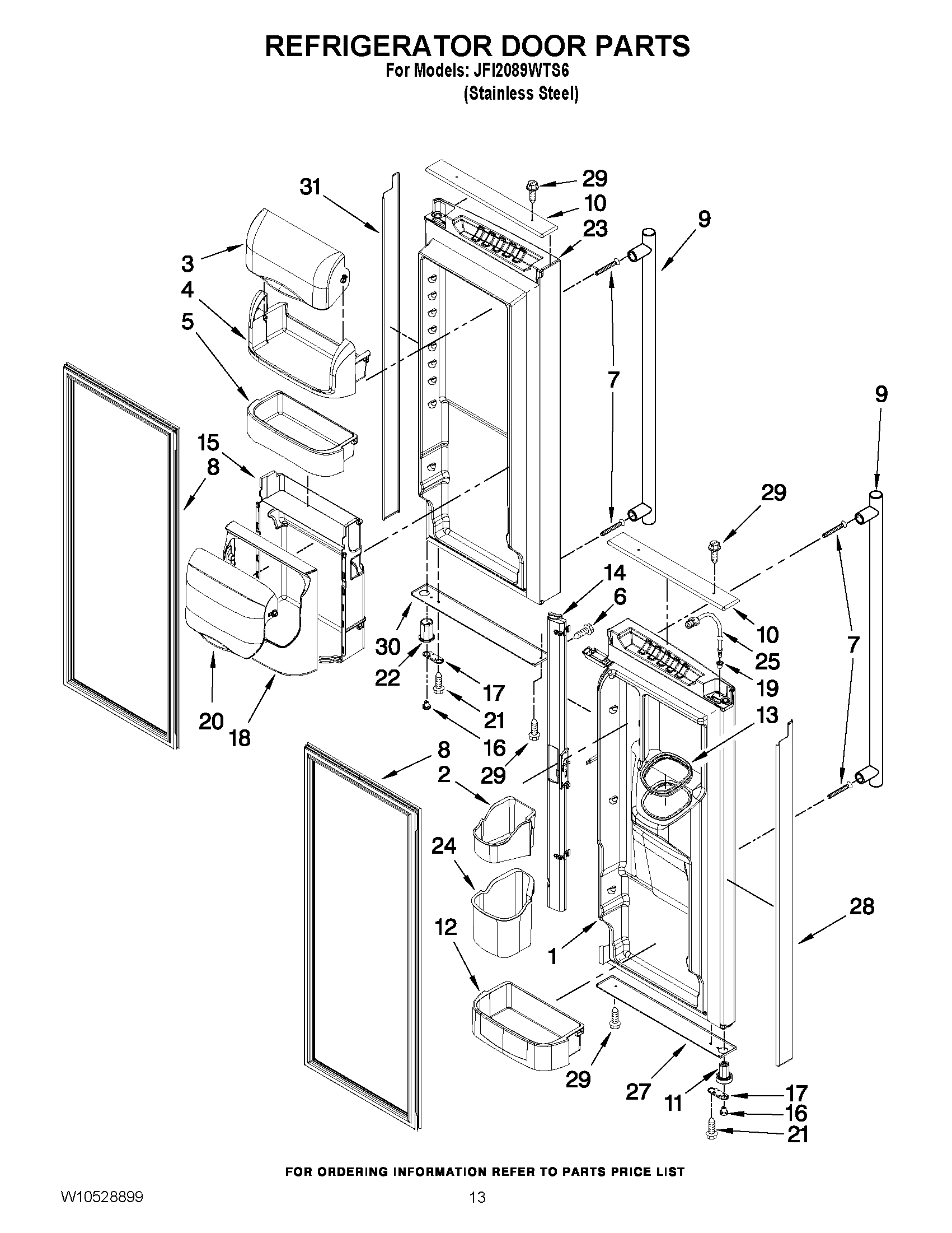 07 - REFRIGERATOR DOOR PARTS