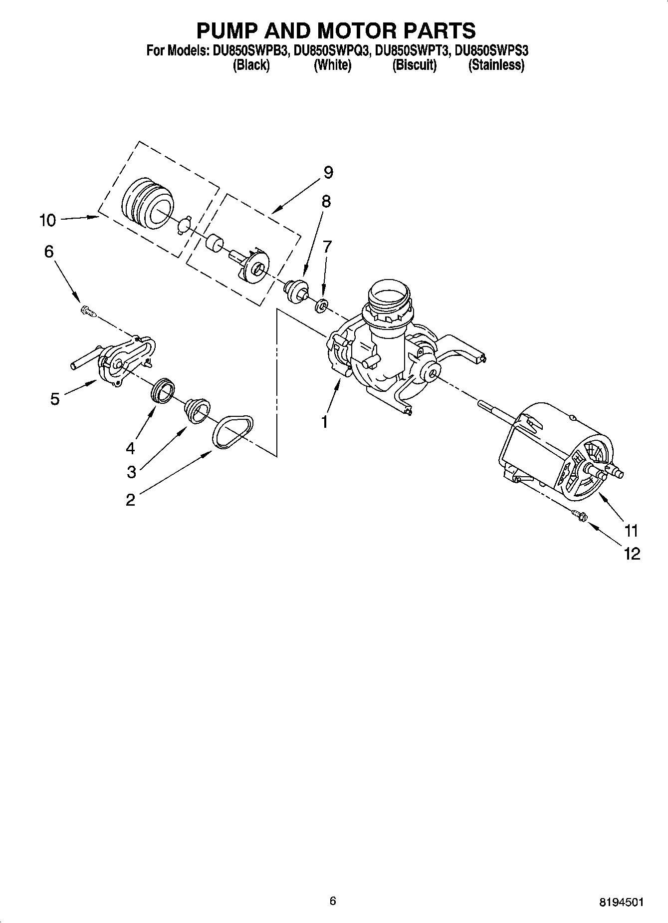 05 - PUMP AND MOTOR PARTS