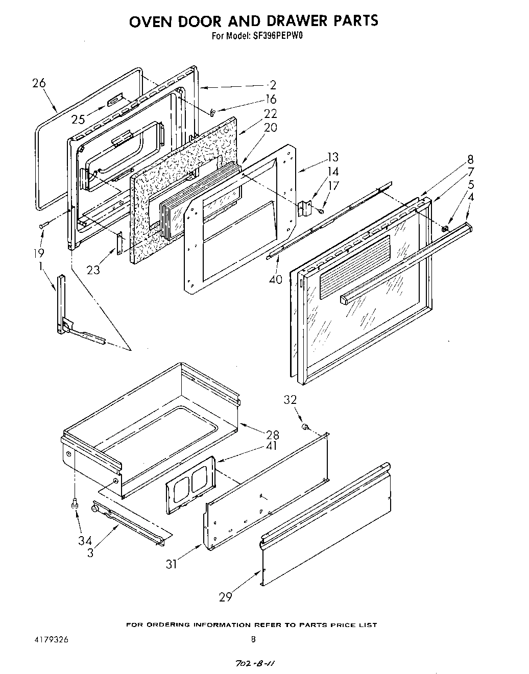 06 - OVEN DOOR AND DRAWER
