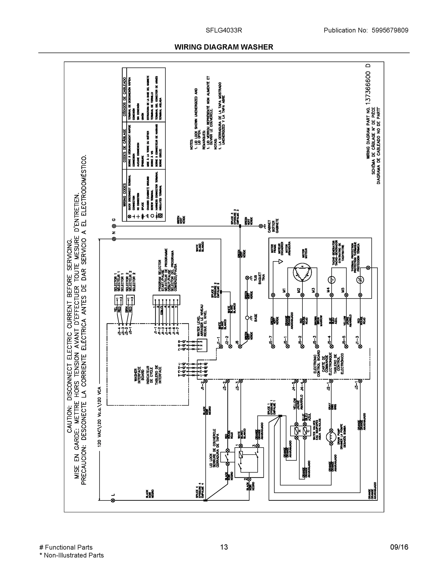 08 - WIRING DIAGRAM WASHER