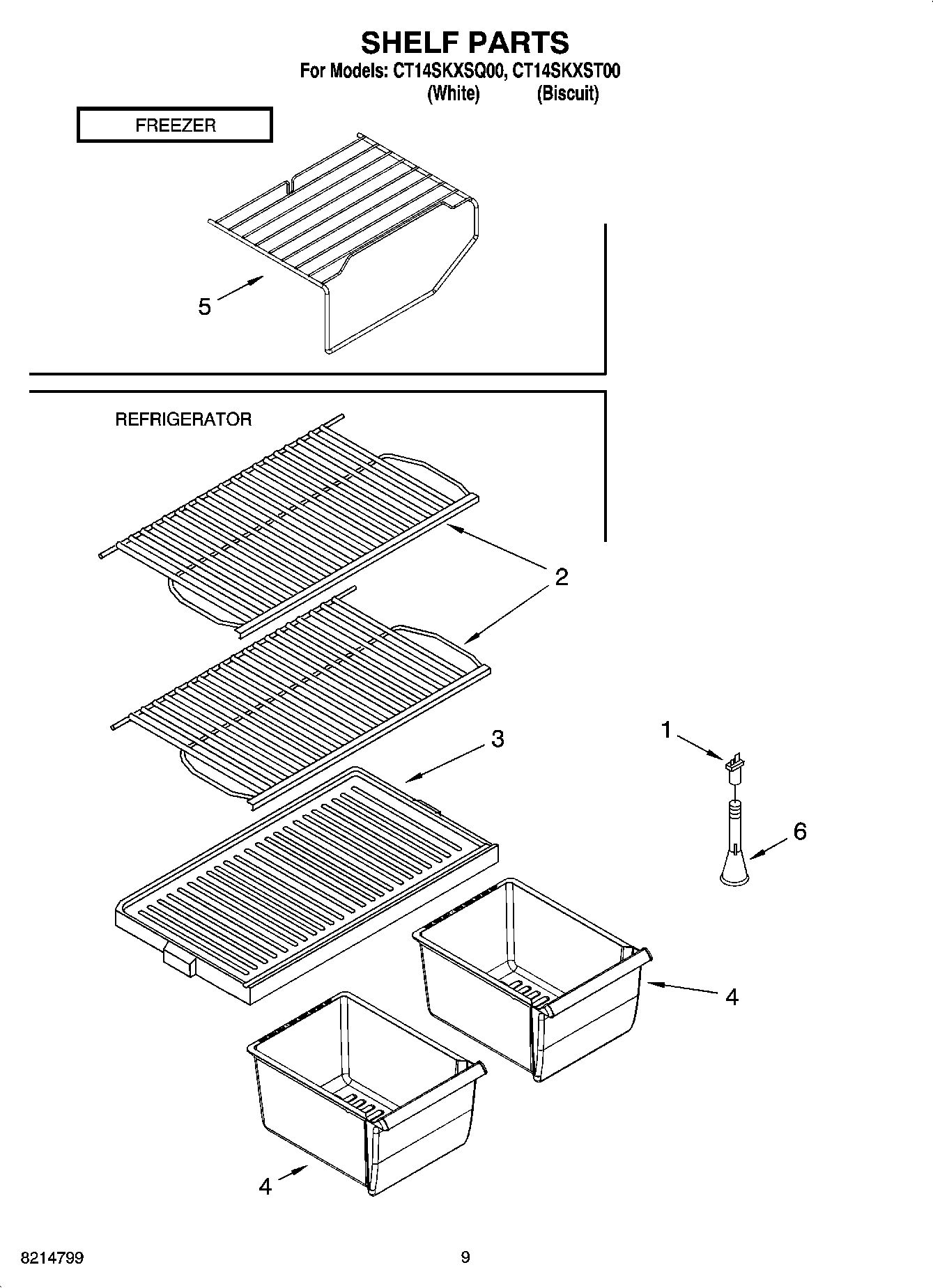 05 - SHELF PARTS, OPTIONAL PARTS