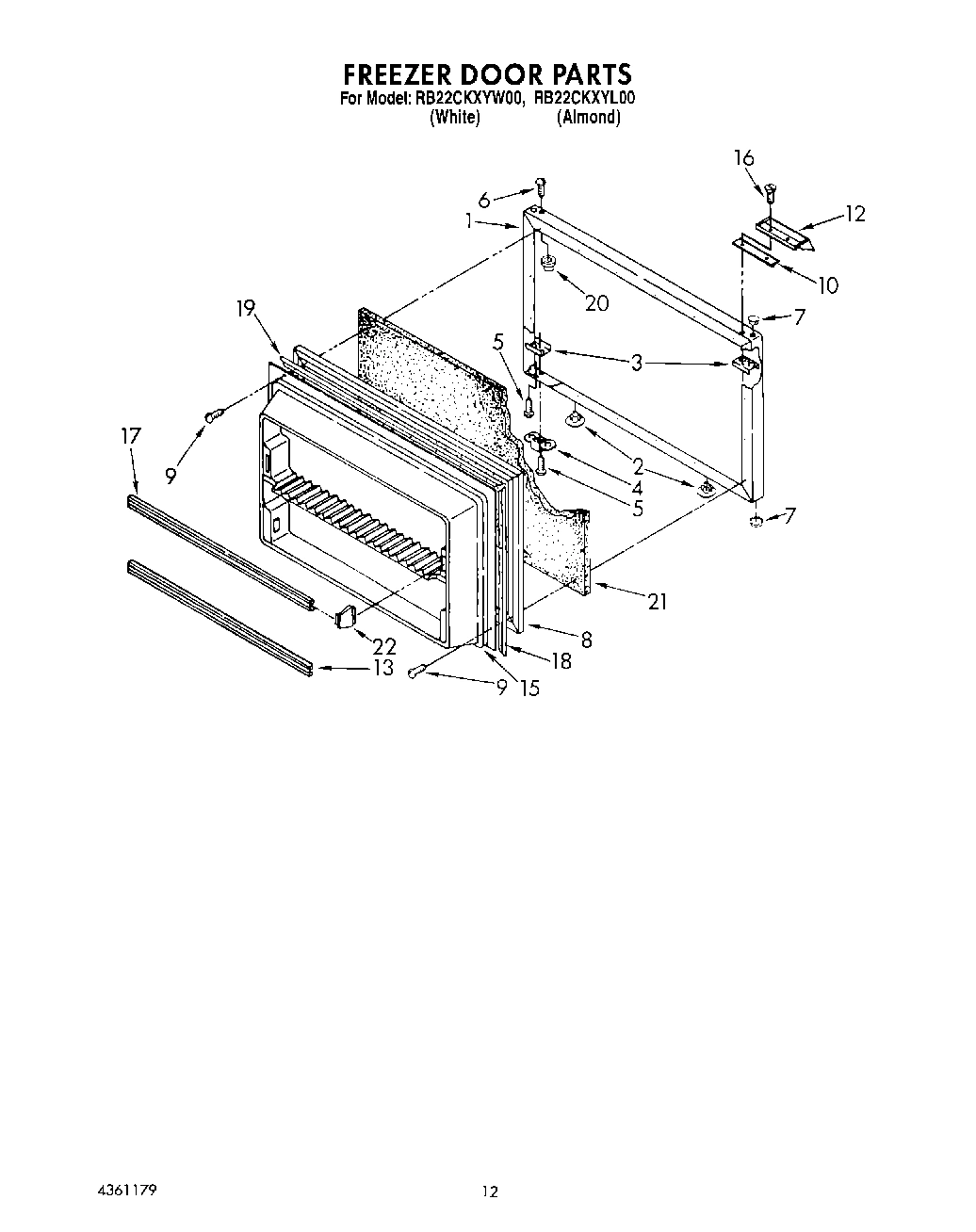 08 - FREEZER DOOR