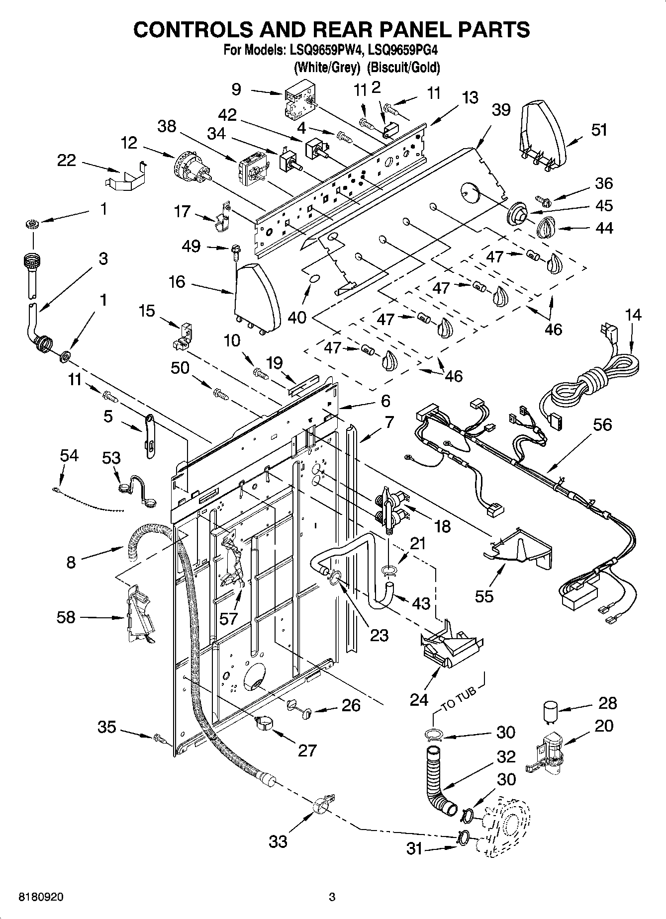 02 - CONTROLS AND REAR PANEL PARTS