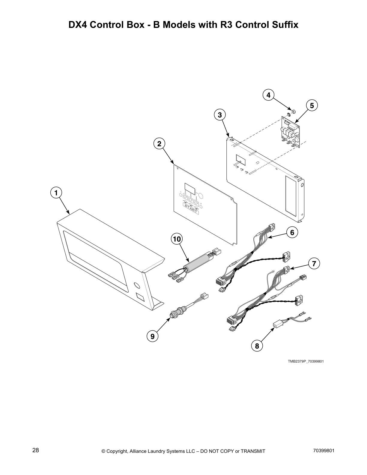 DX4 Control Box - B Models with R3 Control Suffix