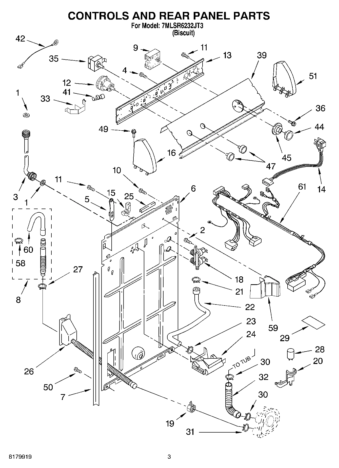 02 - CONTROLS AND REAR PANEL PARTS