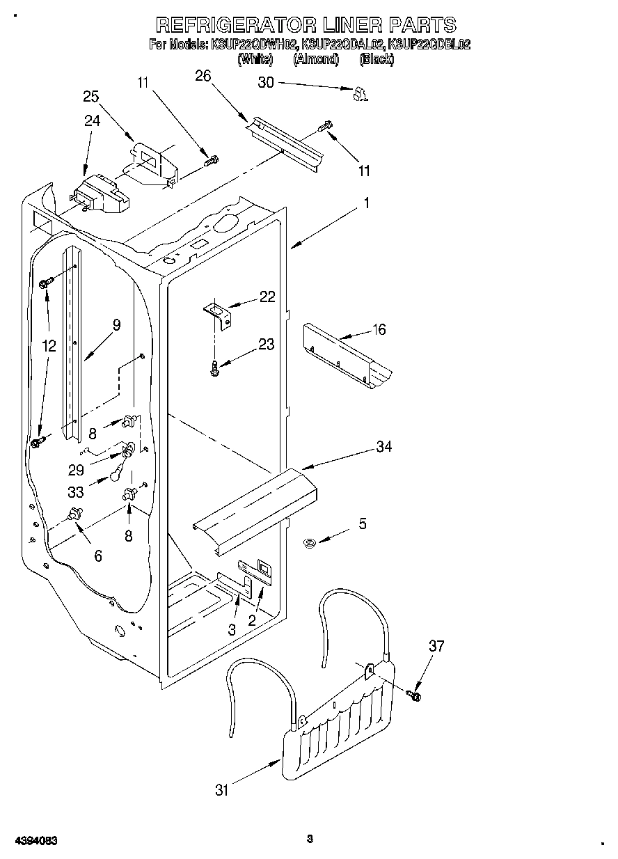 02 - REFRIGERATOR LINER