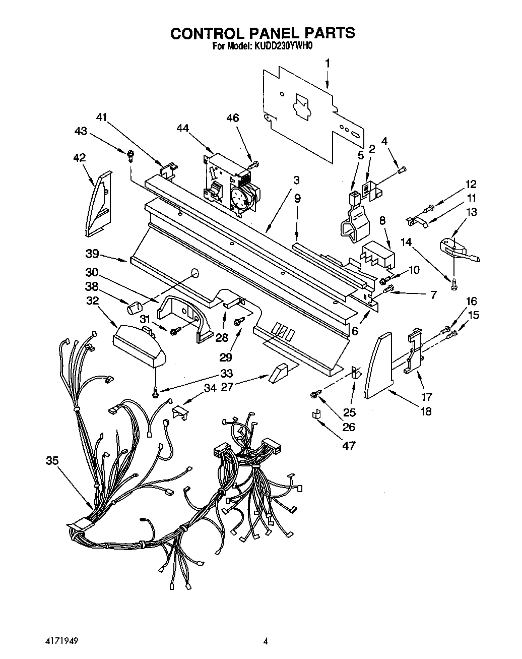 03 - CONTROL PANEL, LIT/OPTIONAL