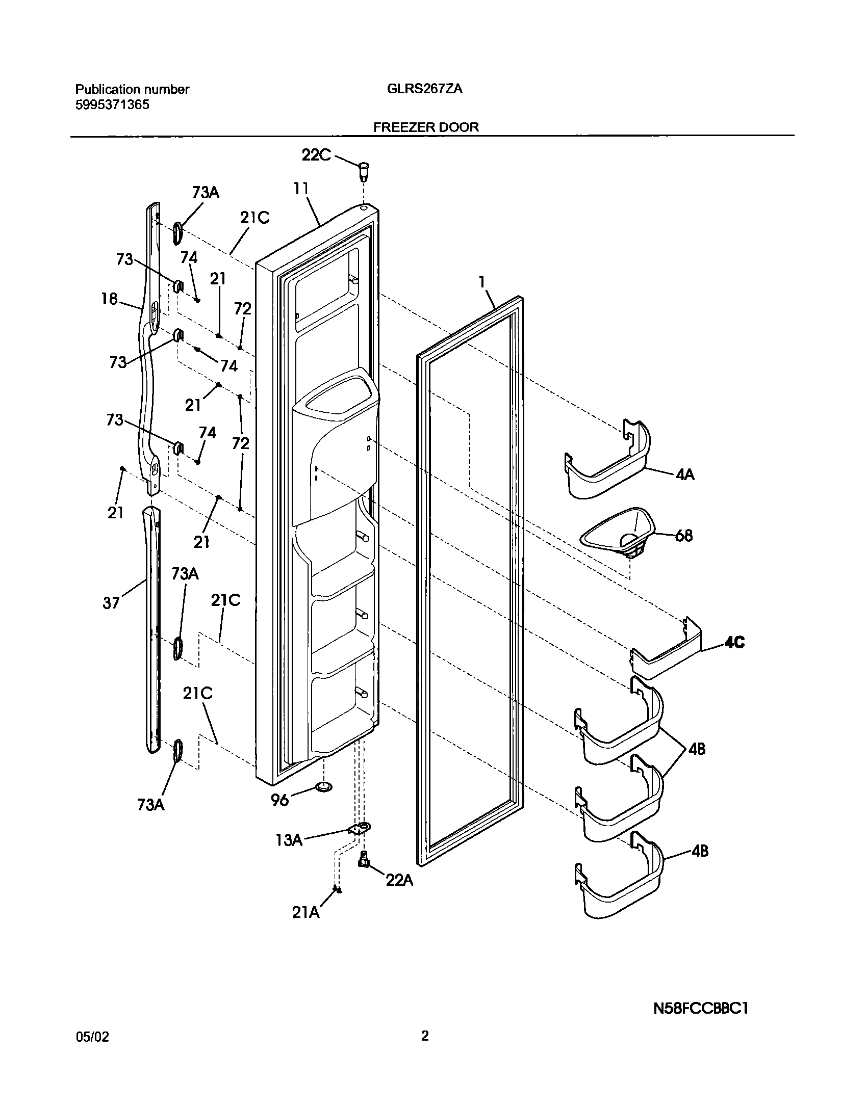 03 - FREEZER DOOR