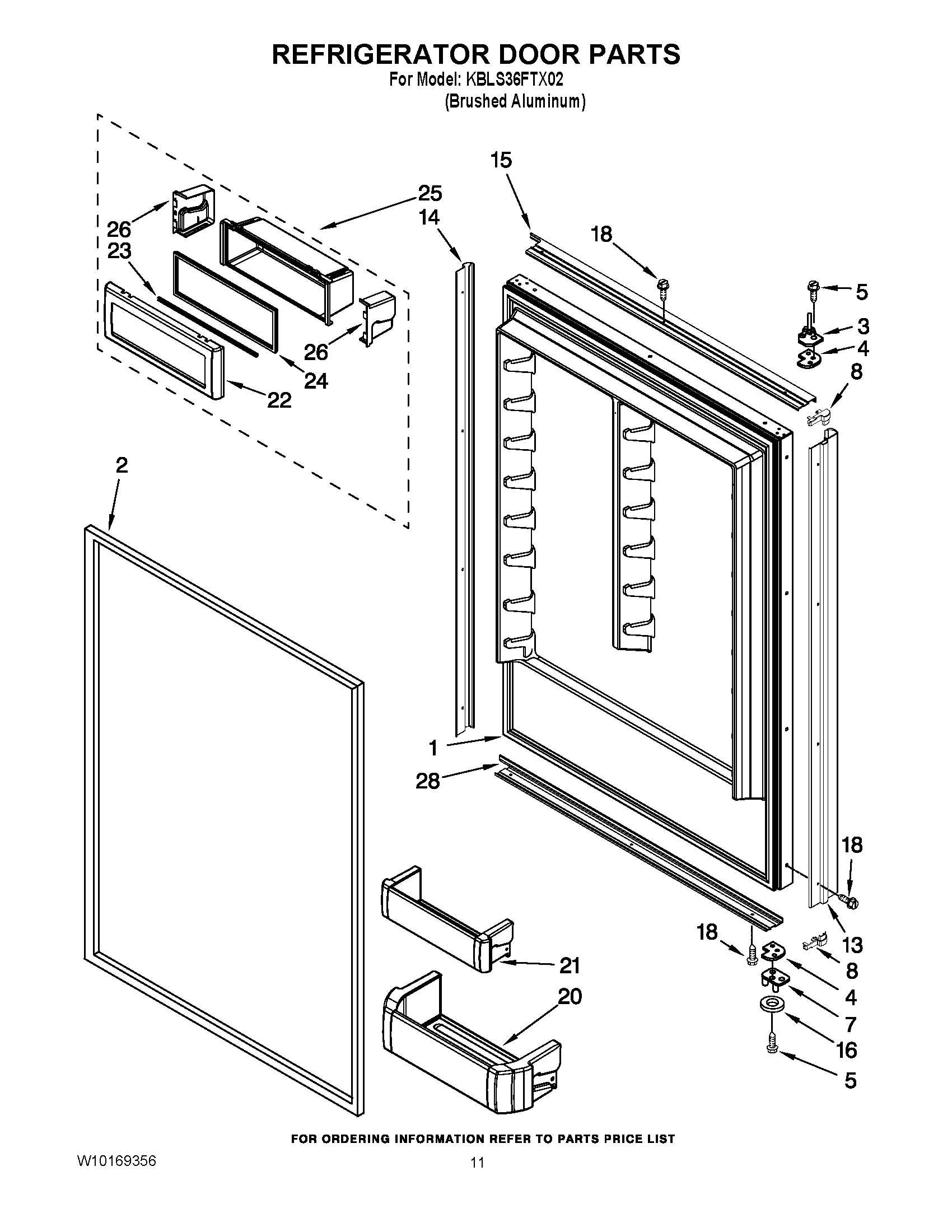 07 - REFRIGERATOR DOOR PARTS