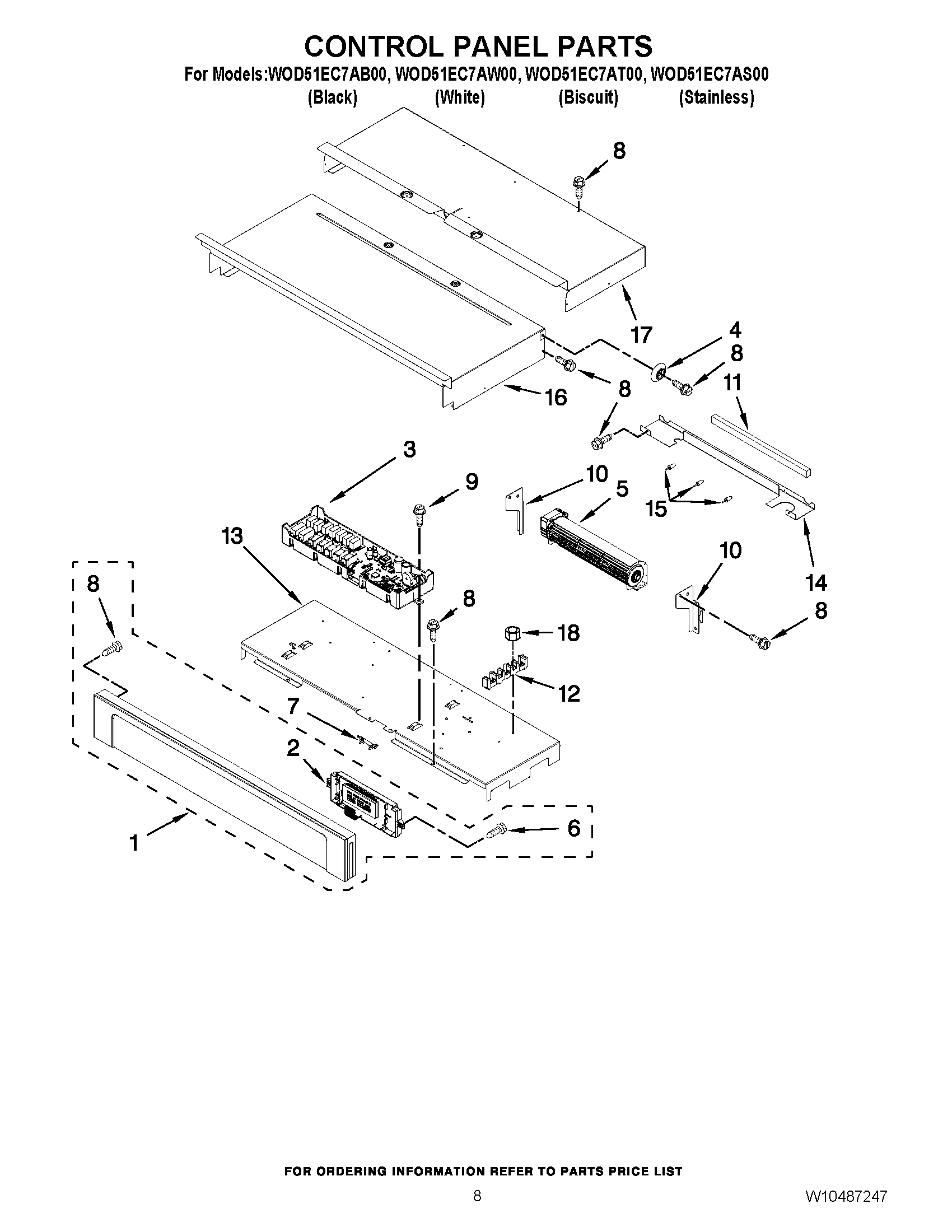 06 - CONTROL PANEL PARTS