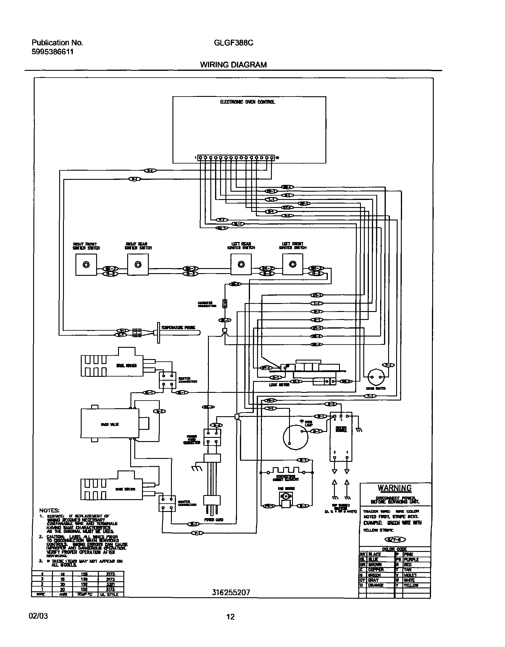 12 - WIRING DIAGRAM