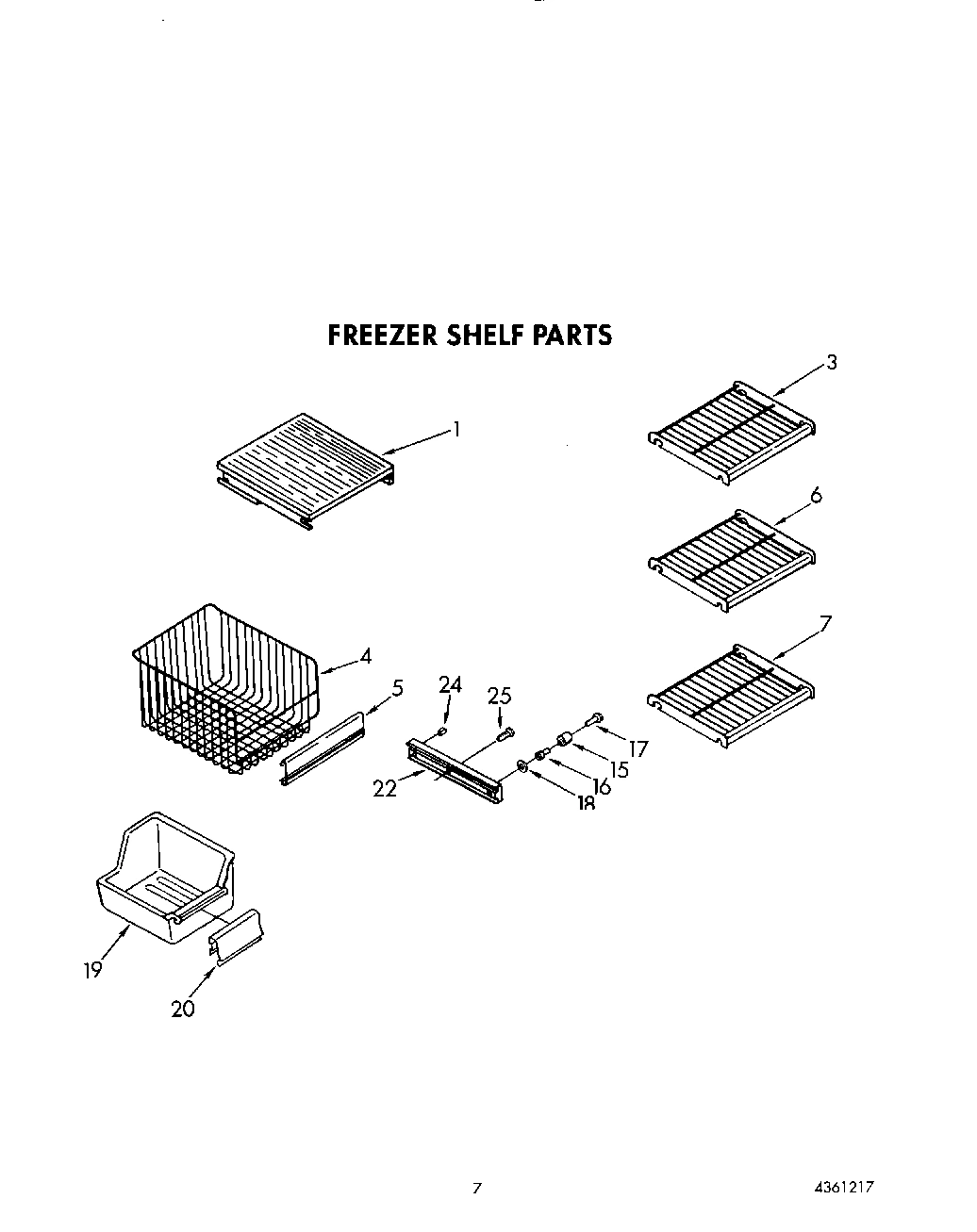 06 - FREEZER SHELF