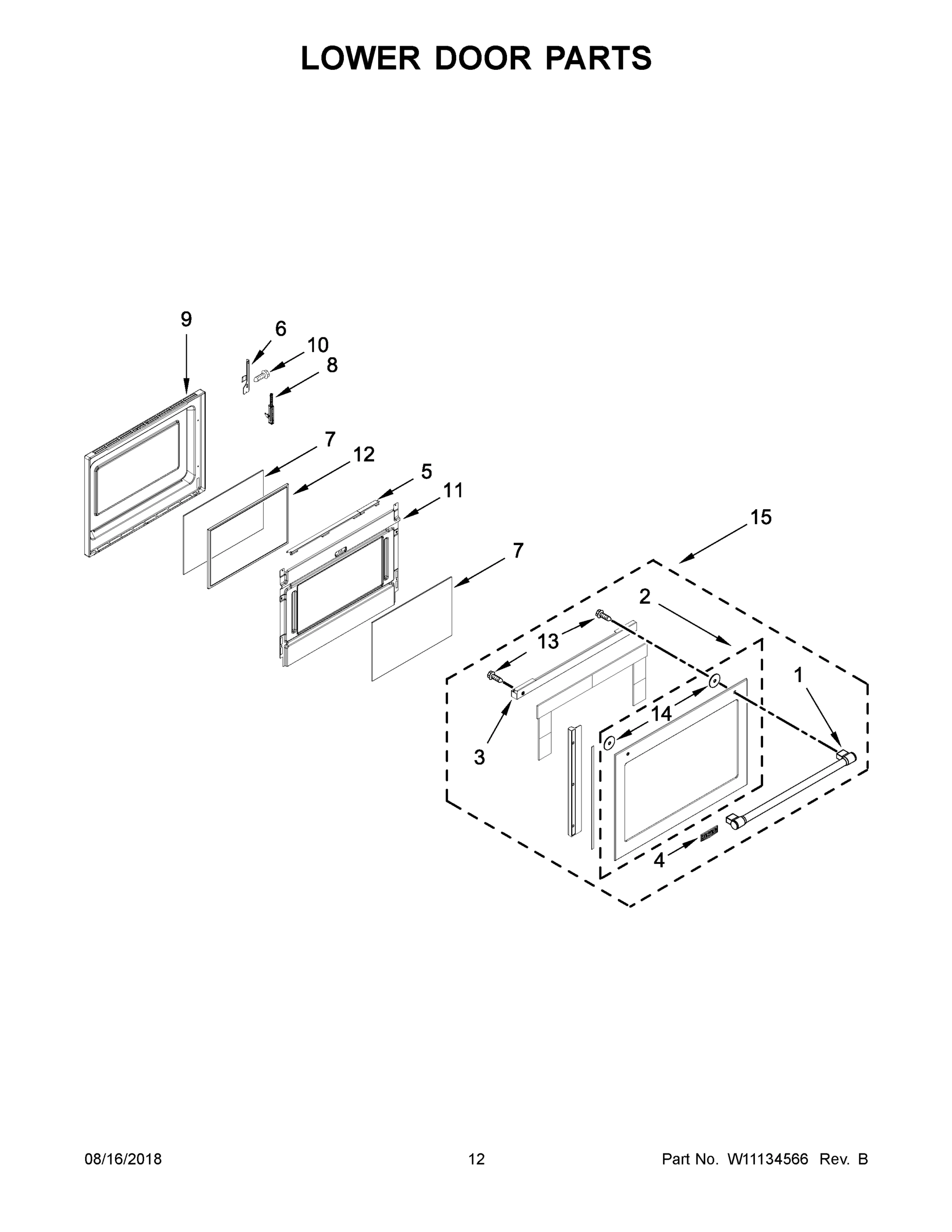 07 - LOWER DOOR PARTS