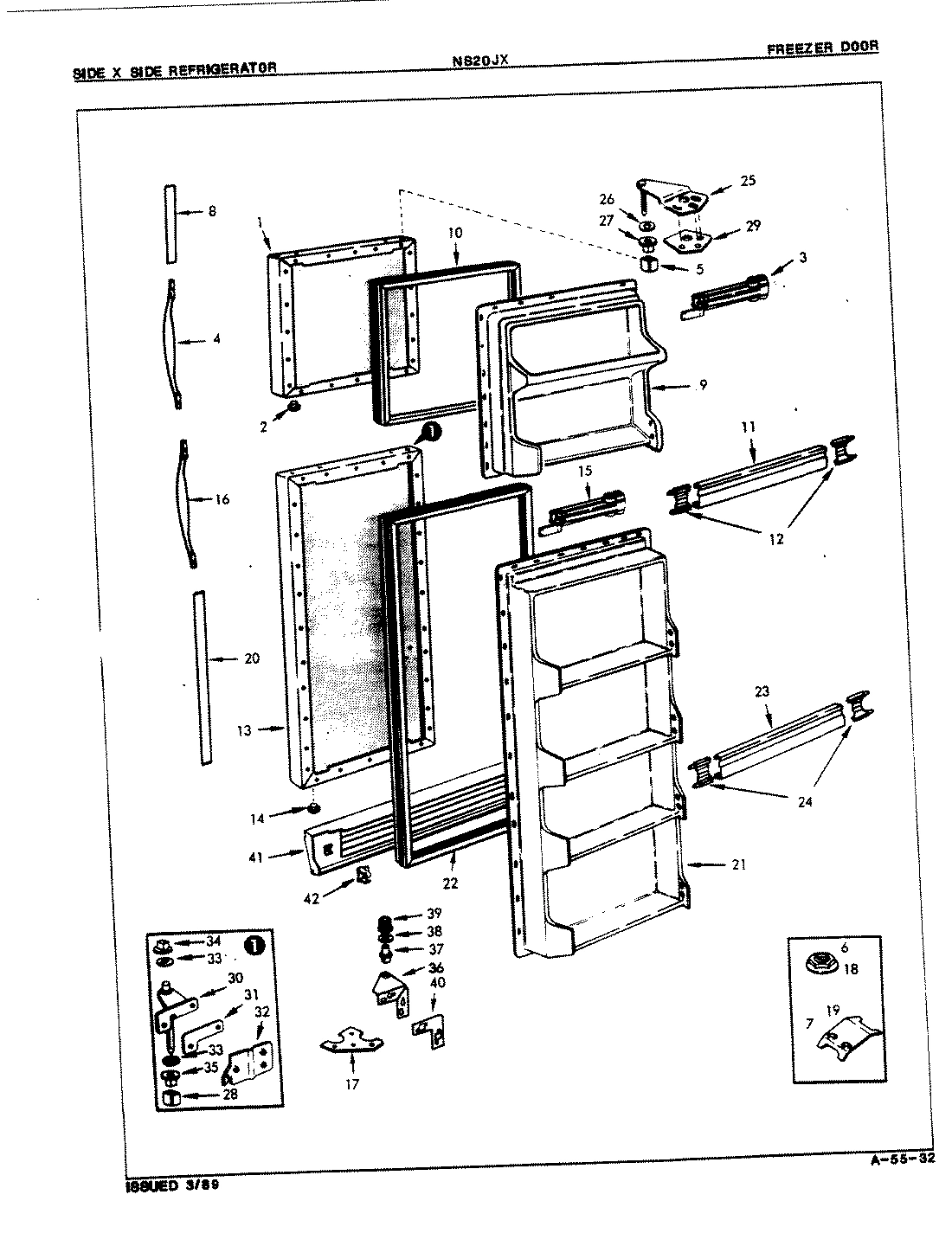02 - FREEZER DOOR