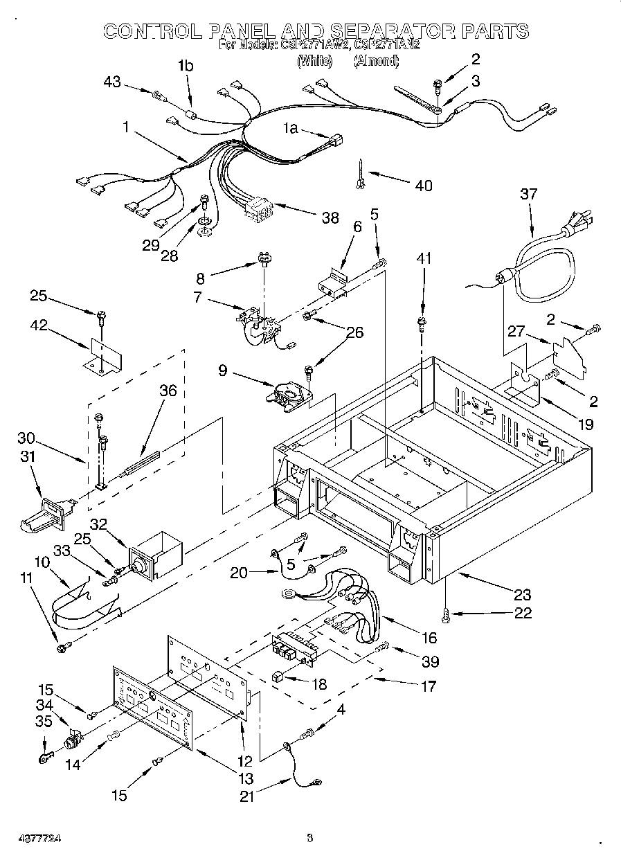 03 - CONTROL PANEL AND SEPARATOR