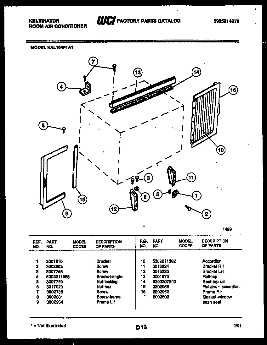 07 - CABINET AND INSTALLATION PARTS