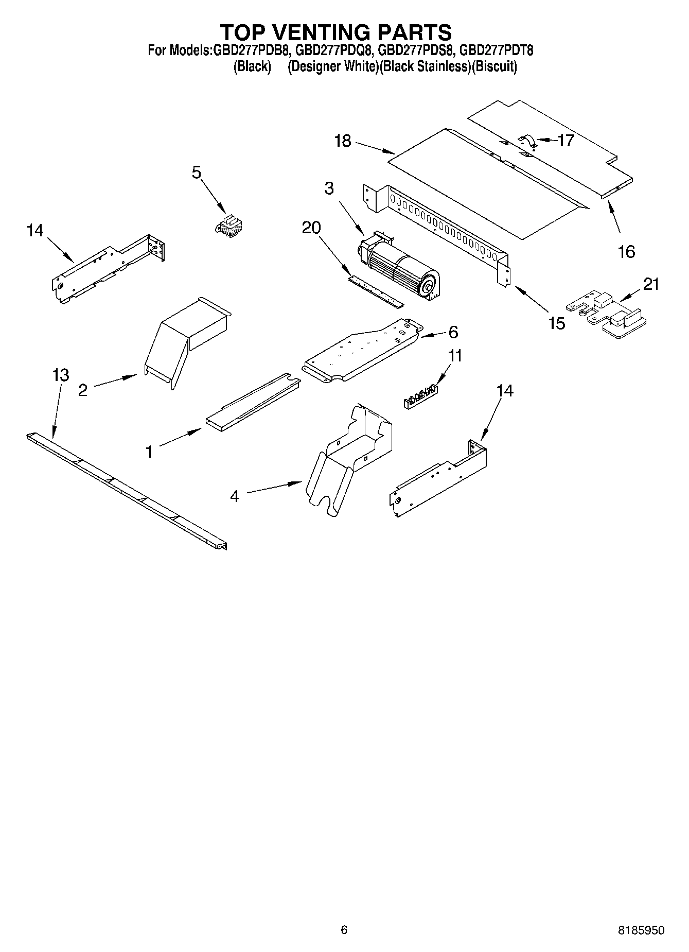 05 - TOP VENTING, OPTIONAL