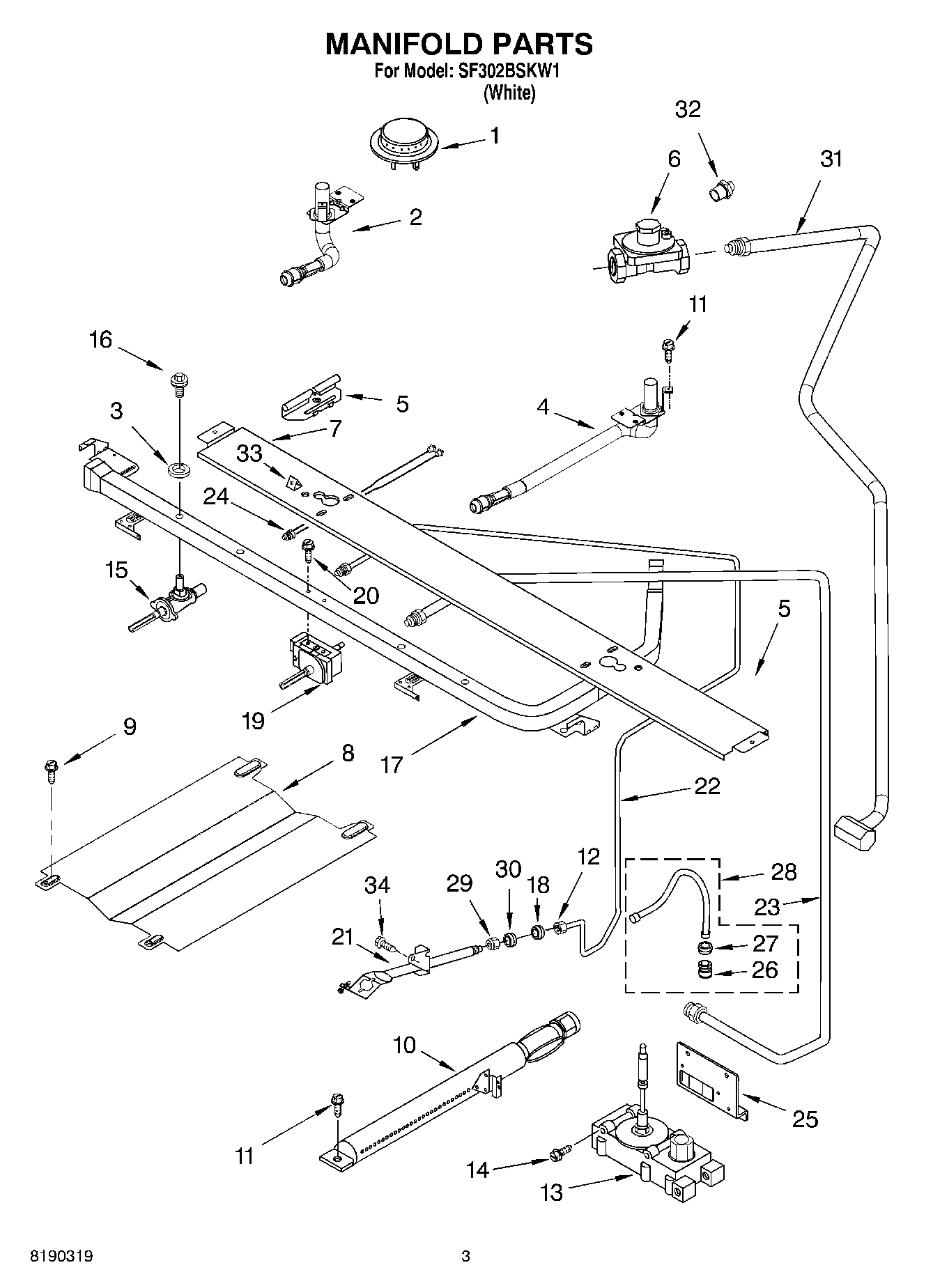 03 - MANIFOLD PARTS