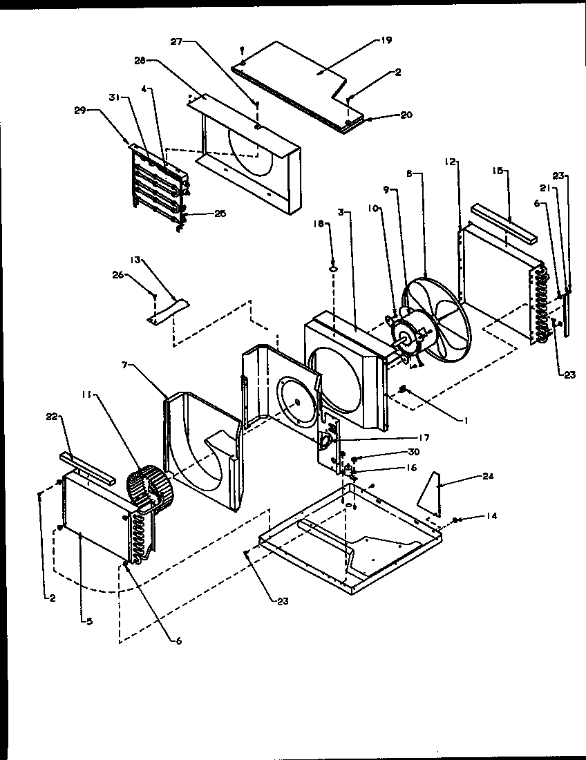 02 - ROOM AIR CONDITIONER CHASIS