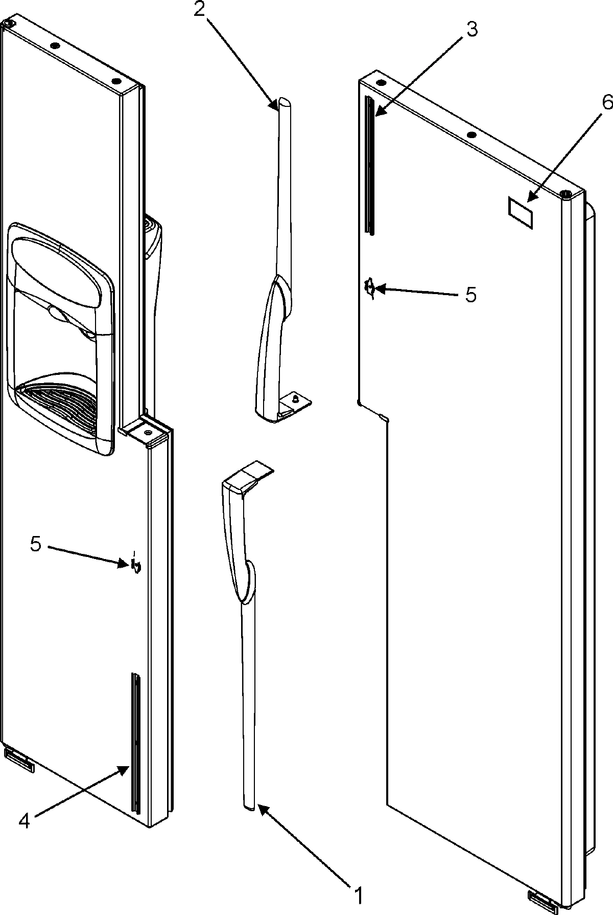 11 - HANDLES (GZ2626GEKB/W)