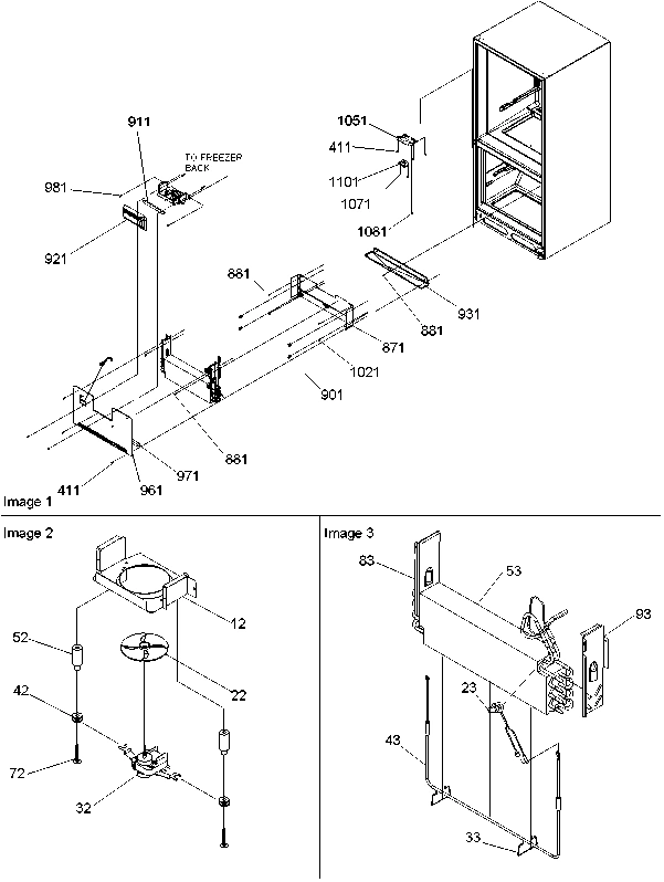 05 - Evaporator & Freezer Control Assy
