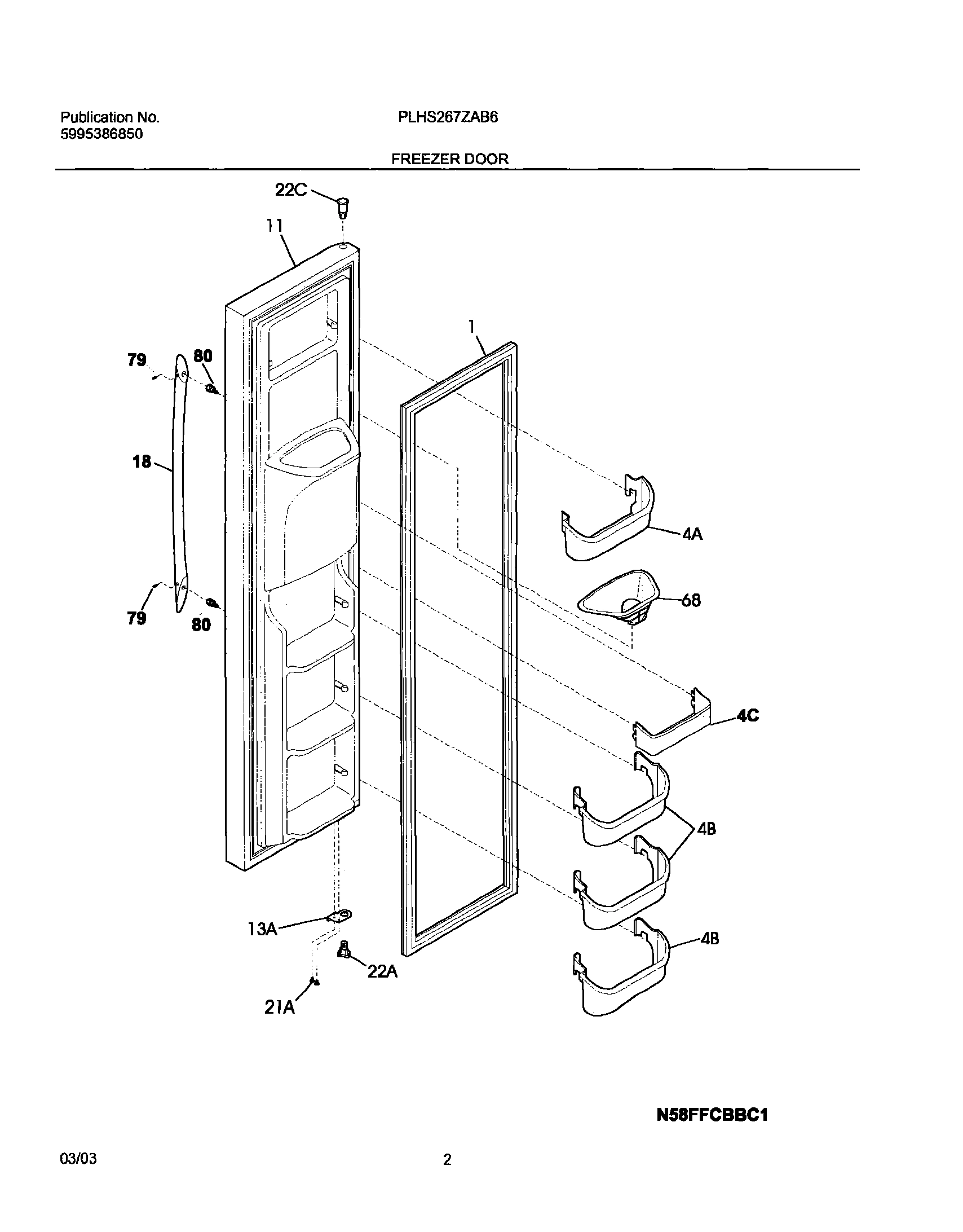 03 - FREEZER DOOR