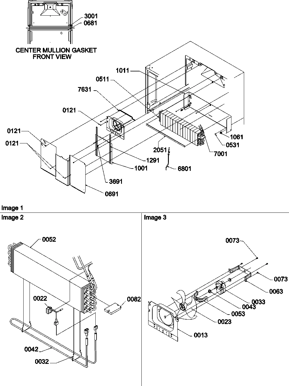 05 - Evaporator and Fan Motor Assemblies