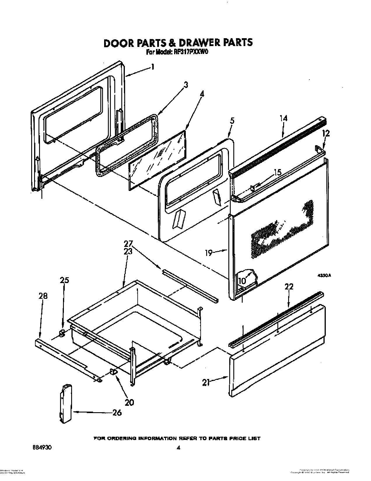 04 - DOOR AND DRAWER, LIT/OPTIONAL