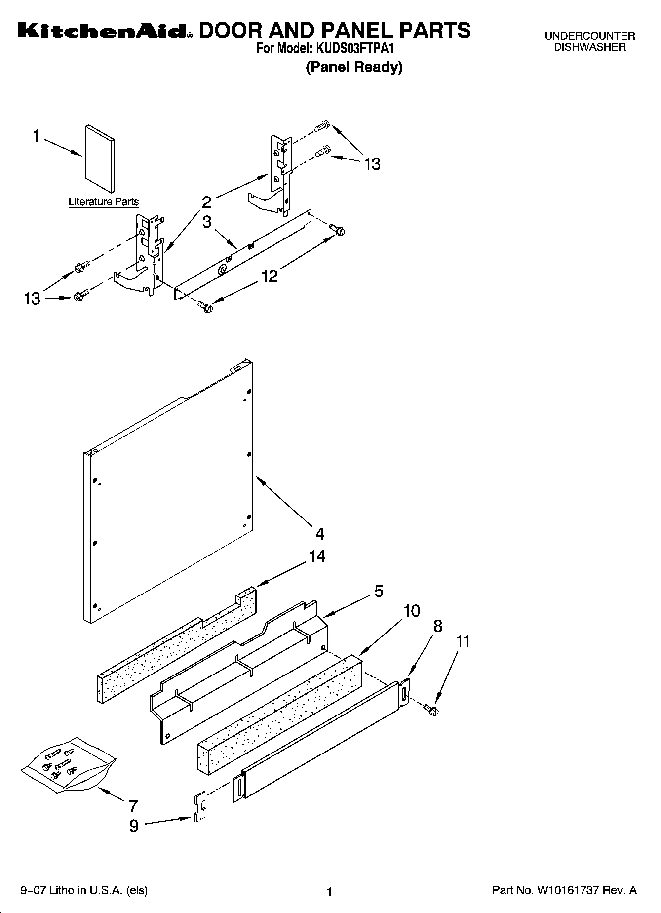 01 - DOOR AND PANEL PARTS