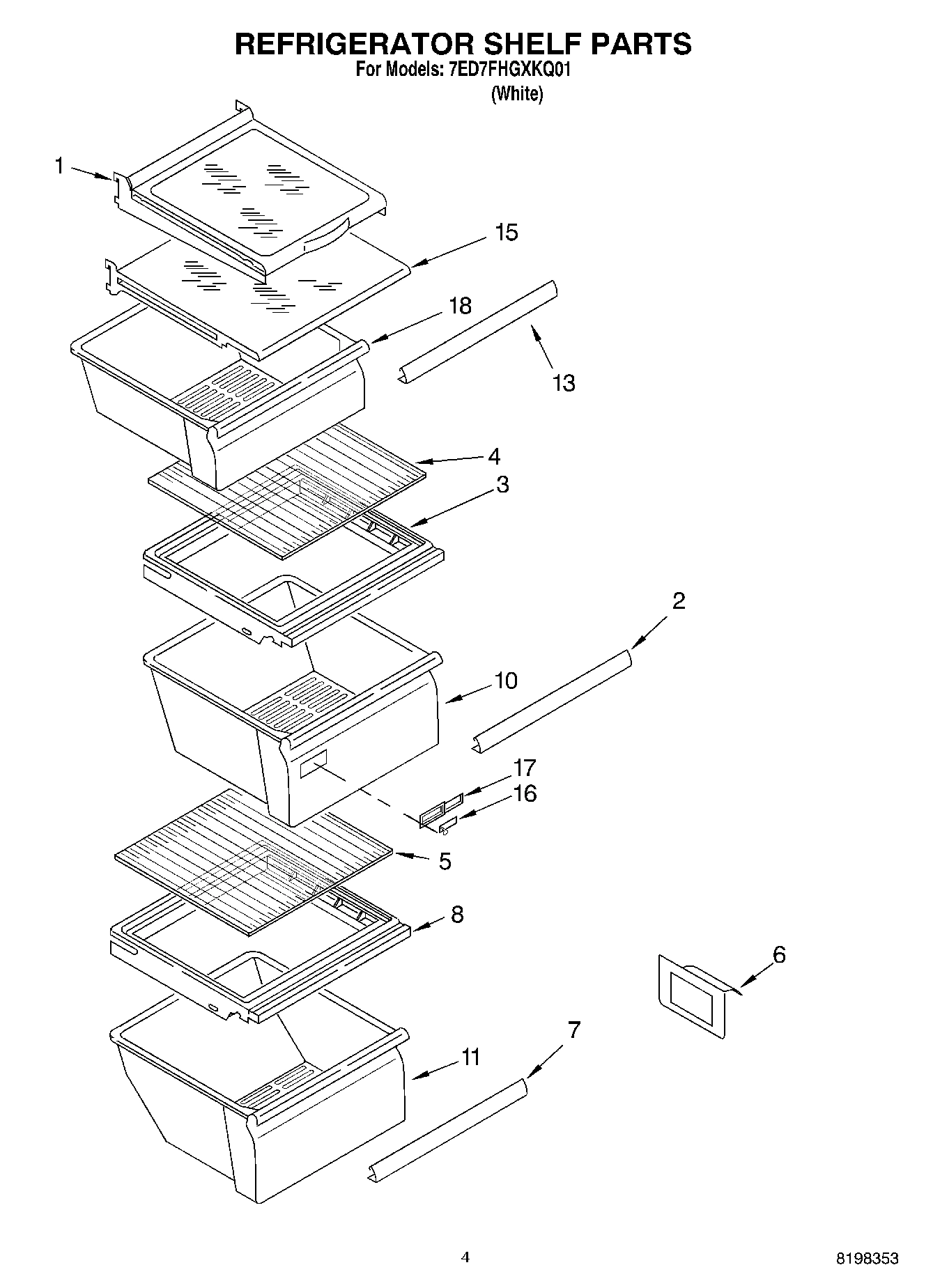 03 - REFRIGERATOR SHELF