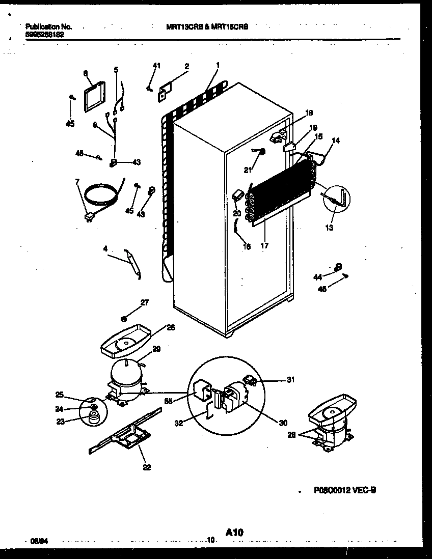 06 - SYSTEM AND AUTOMATIC DEFROST PARTS