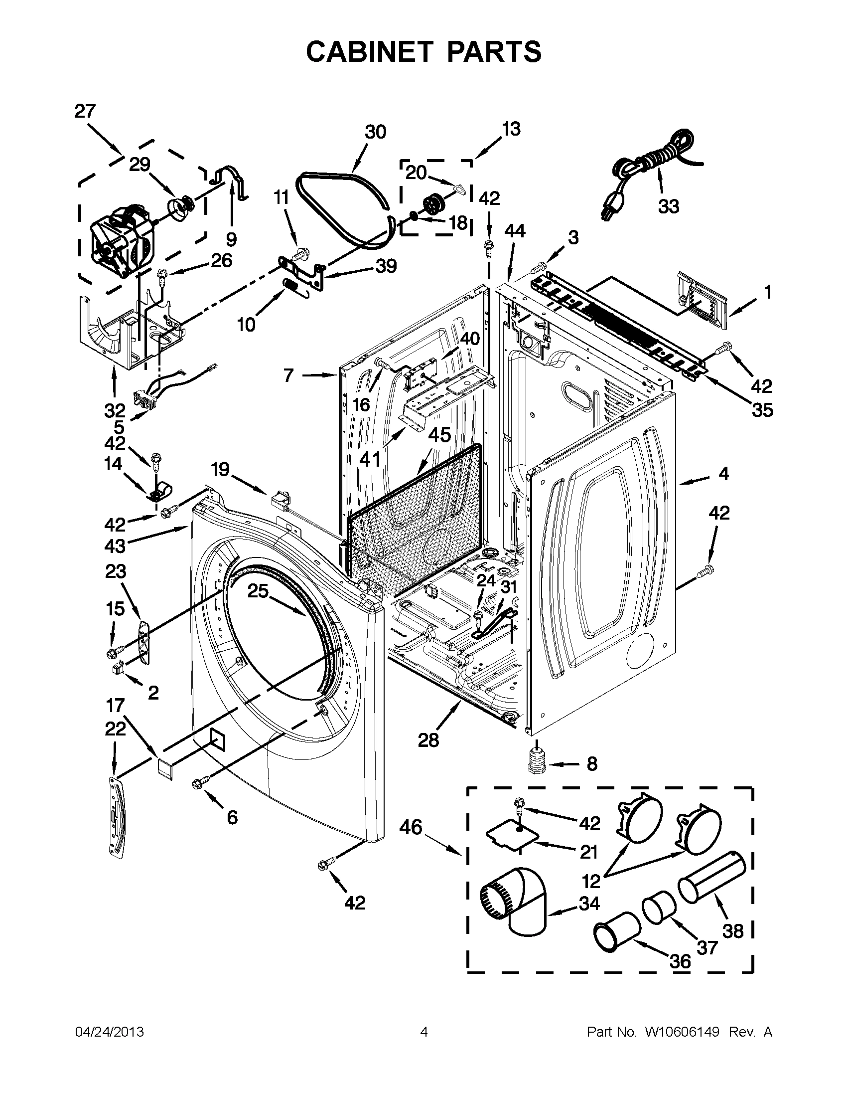 02 - CABINET PARTS