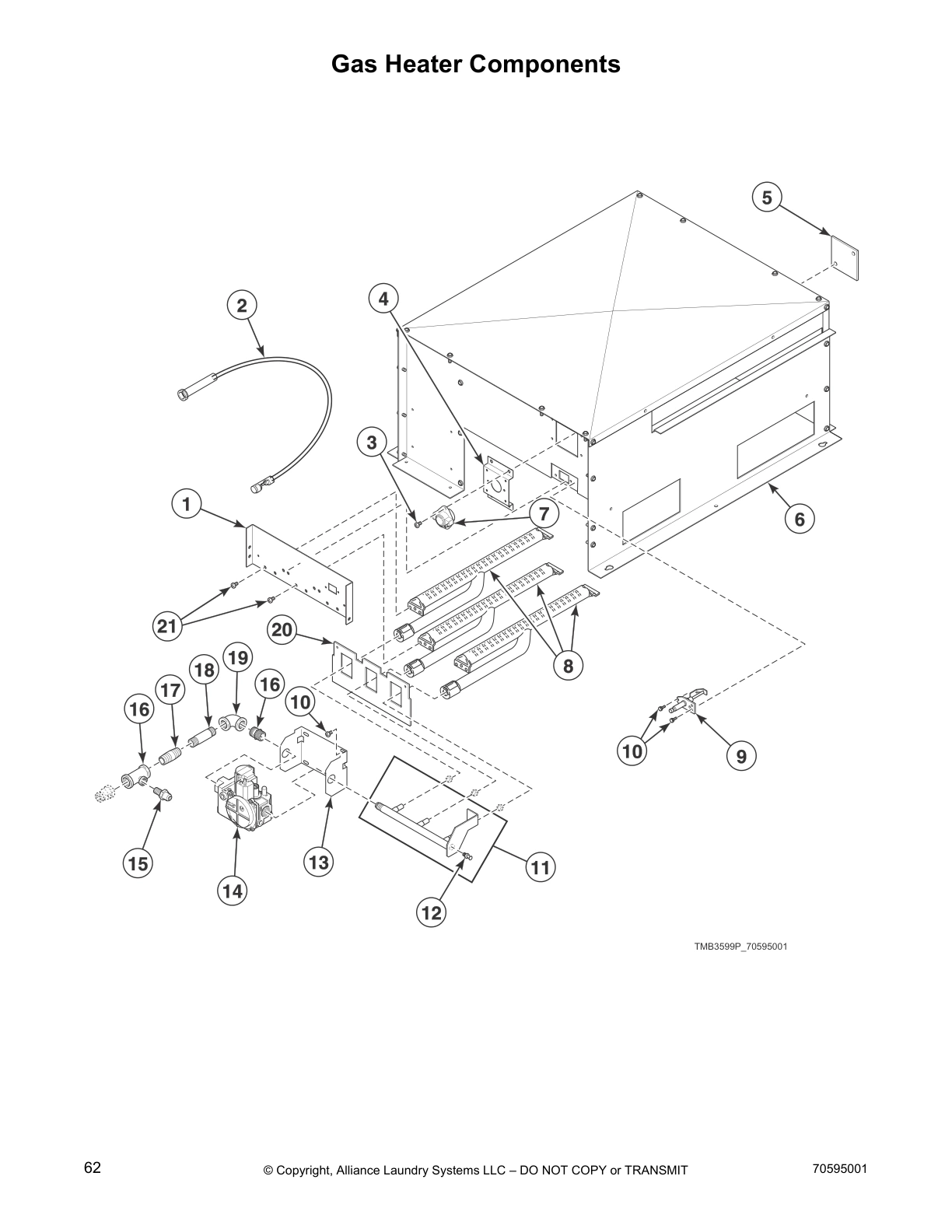 Gas Heater Components