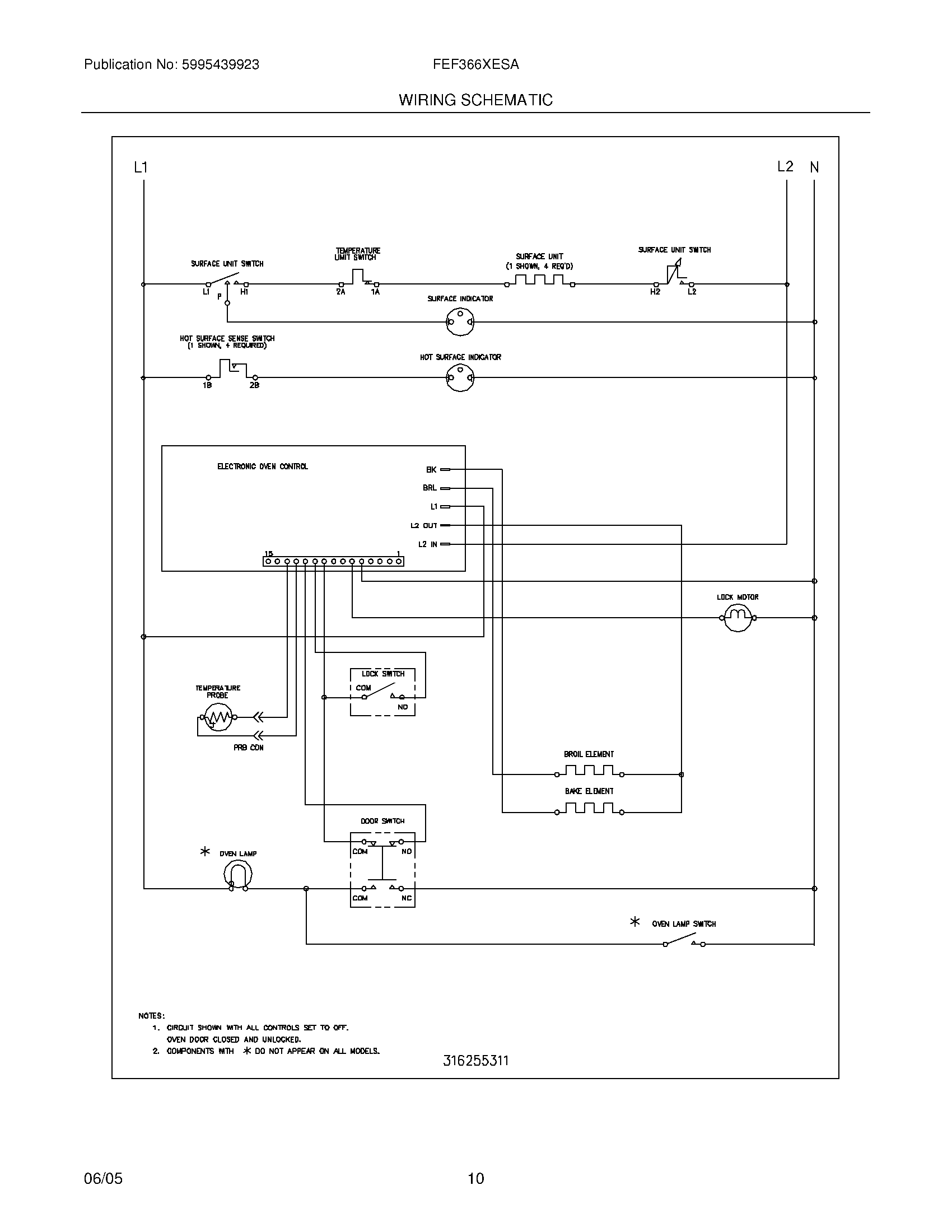 10 - WIRING SCHEMATIC