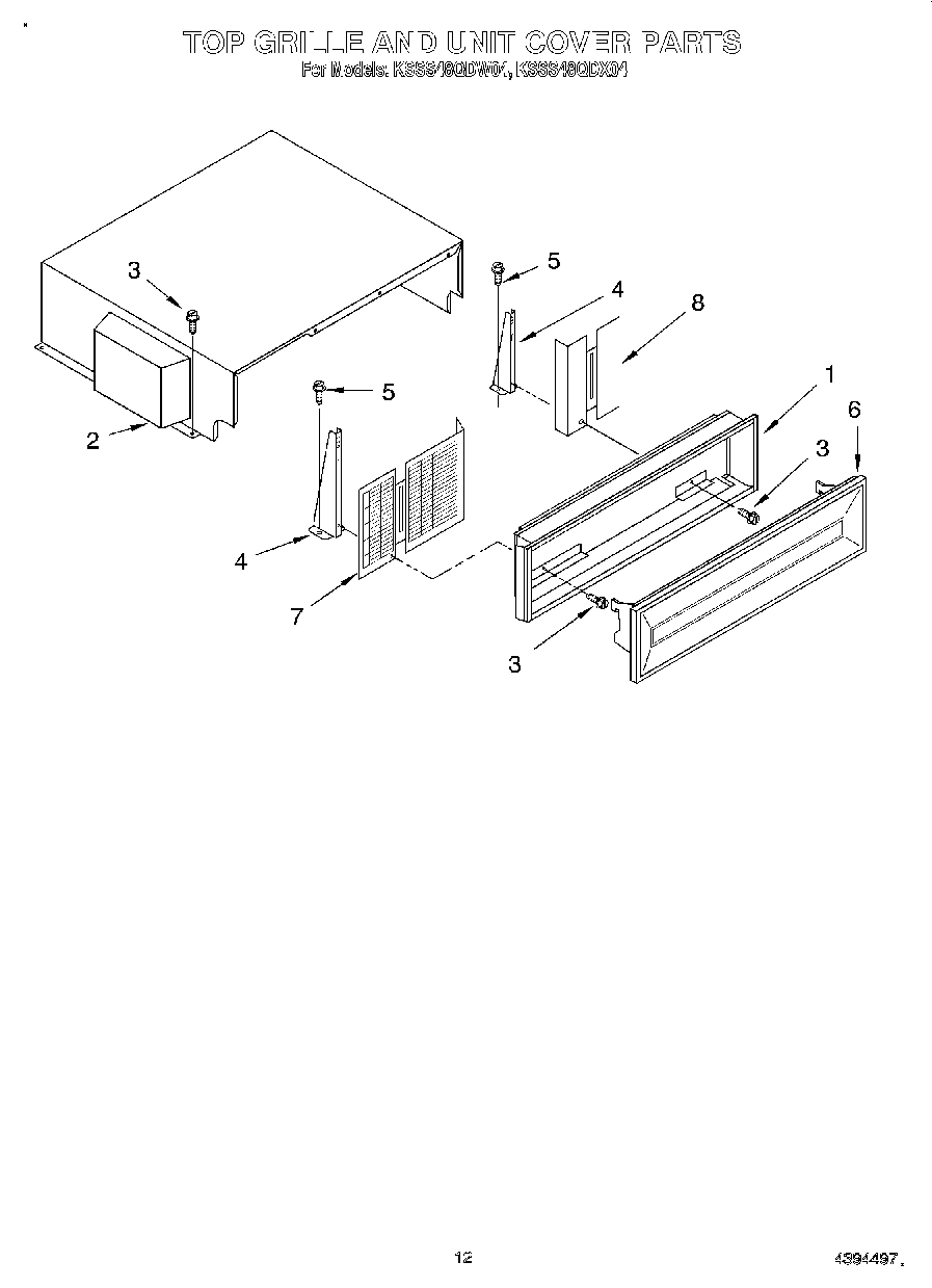 09 - TOP GRILLE AND UNIT COVER