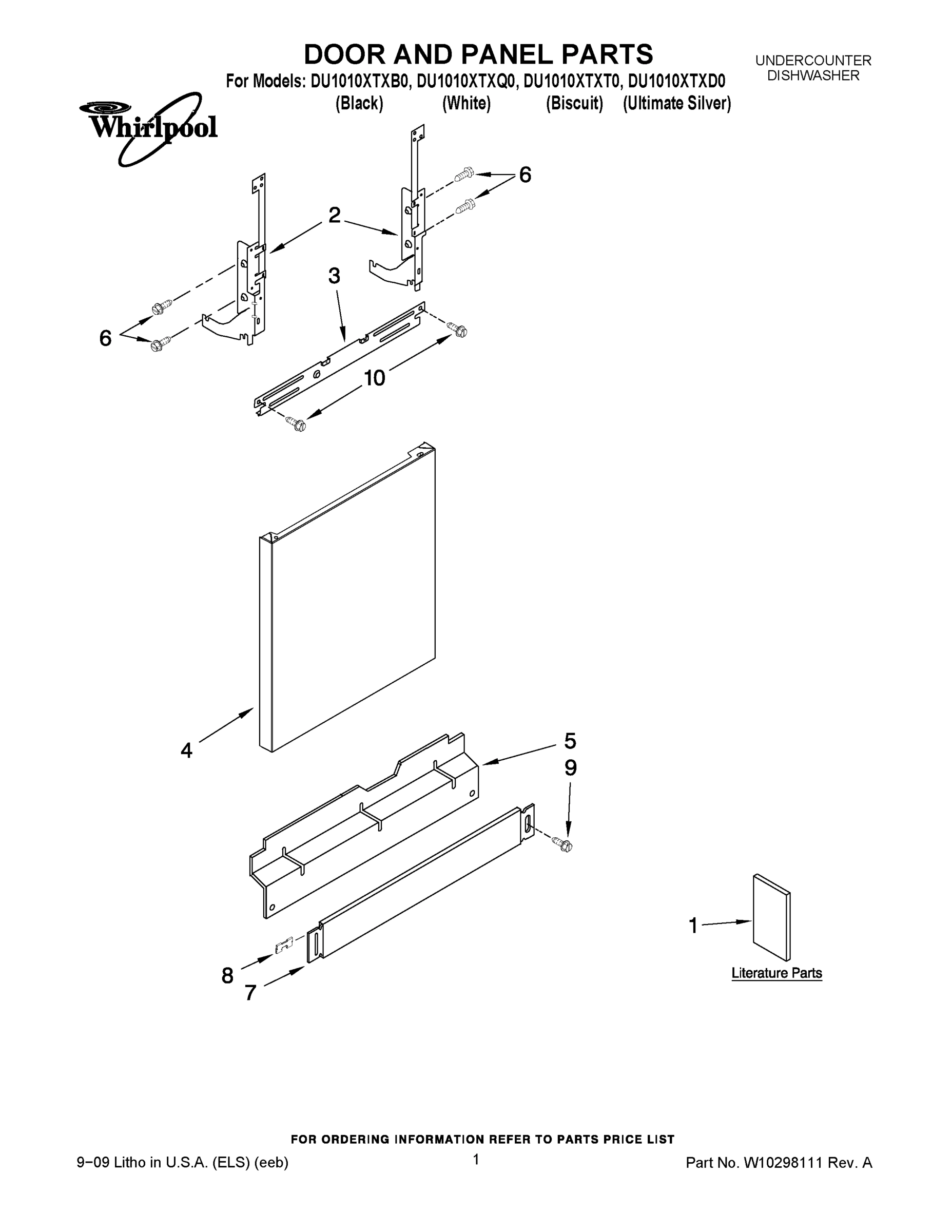 01 - DOOR AND PANEL PARTS