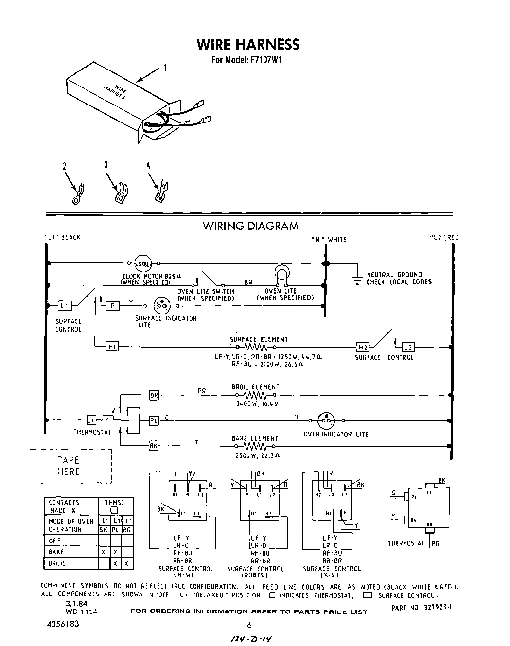 06 - WIRE HARNESS , WIRING DIAGRAM
